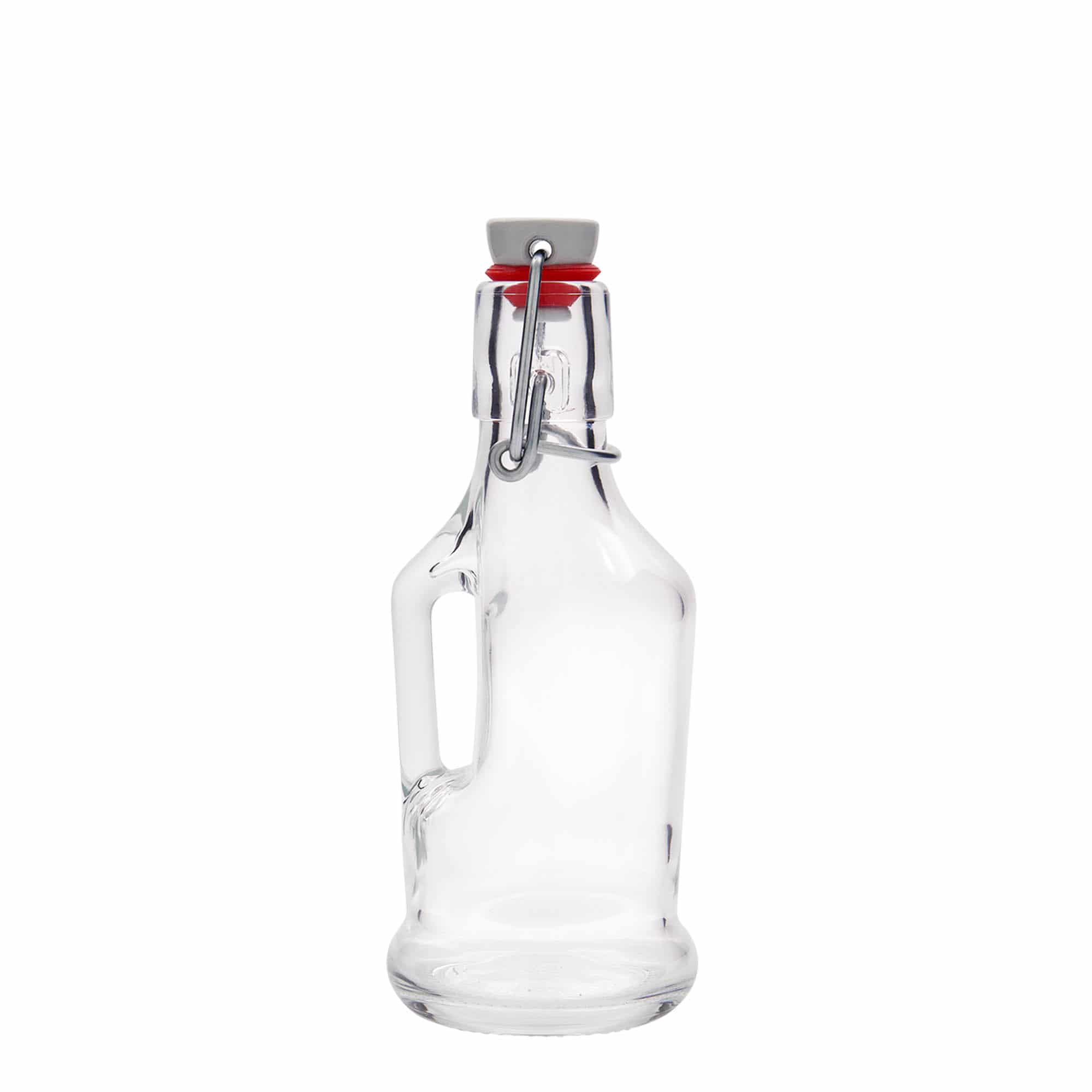 Frasco de vidro de 200 ml 'Classica', boca: fecho de alavanca