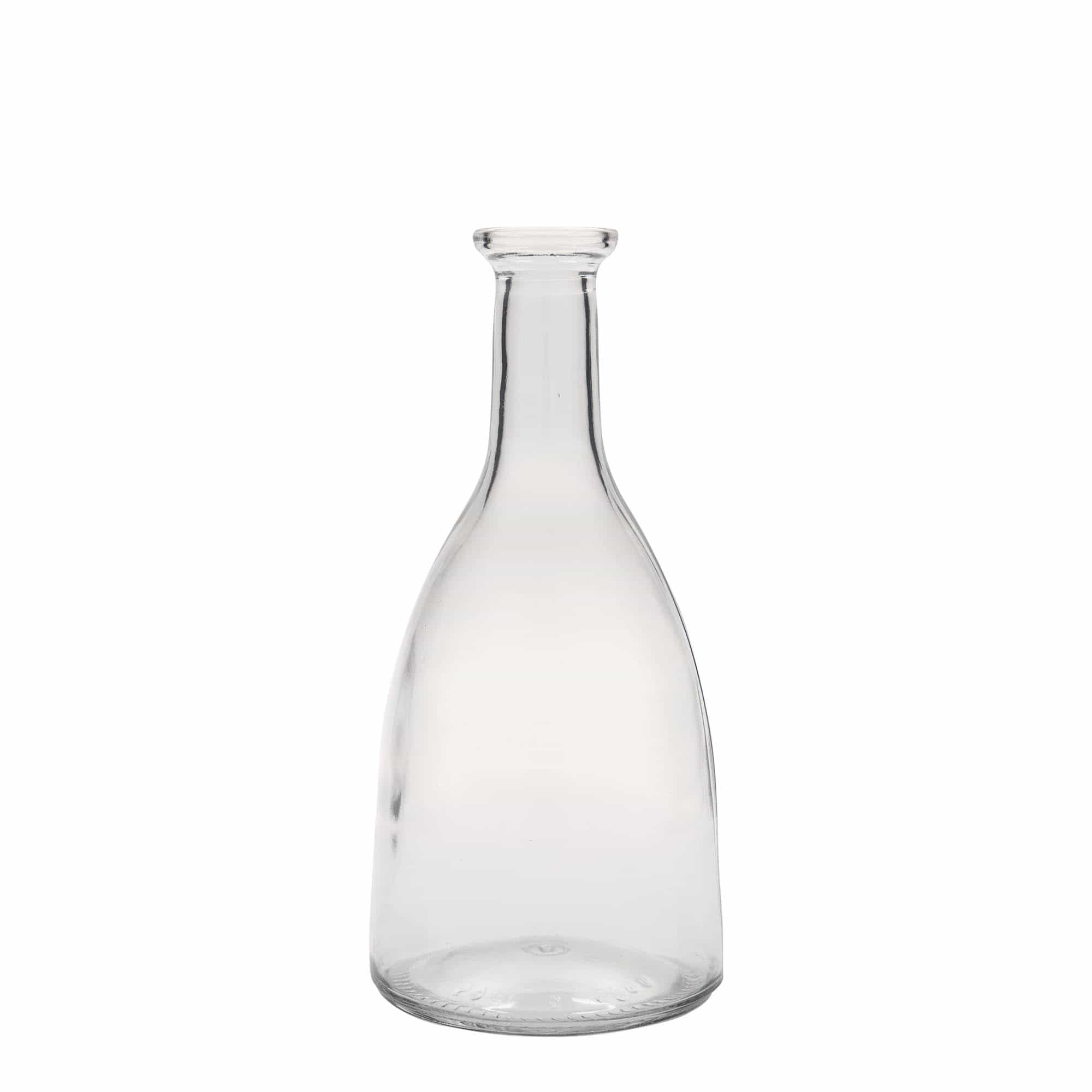 Garrafa de vidro de 500 ml 'Viola', boca: cortiça