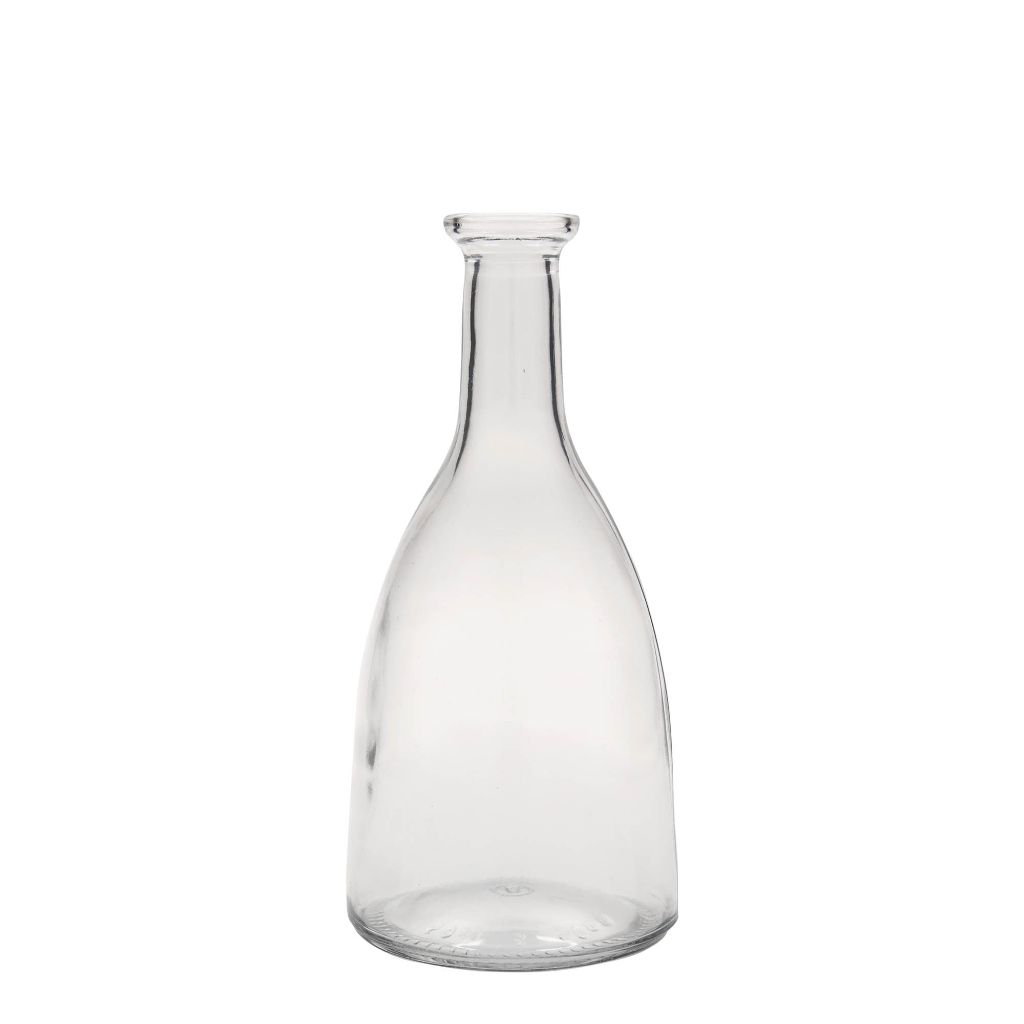 Garrafa de vidro de 500 ml 'Viola', boca: cortiça
