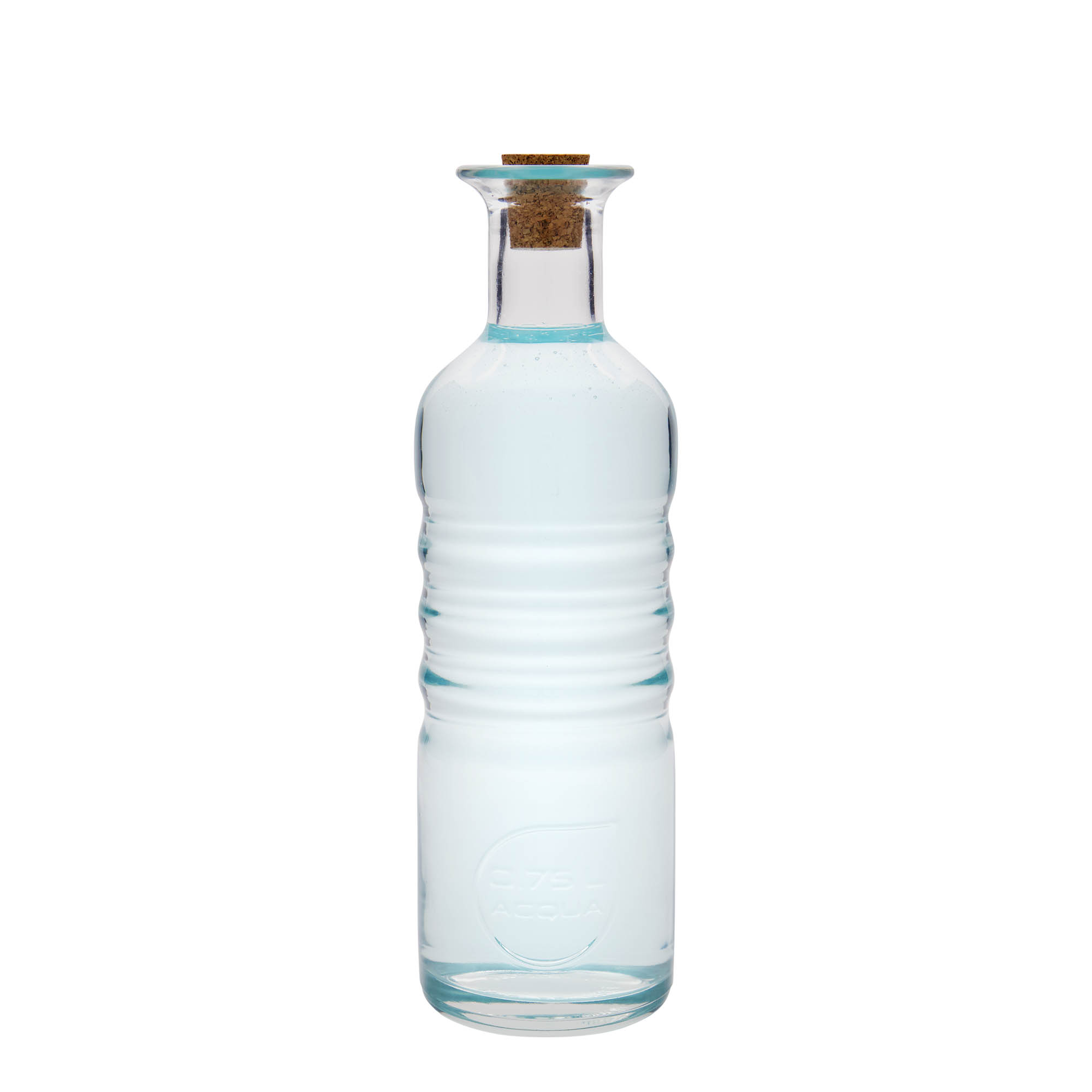 Garrafa de vidro de 750 ml 'Optima Acqua', gargalo: cortiça Garrafa de vidro de 750 ml 'Optima Acqua', gargalo: cortiça