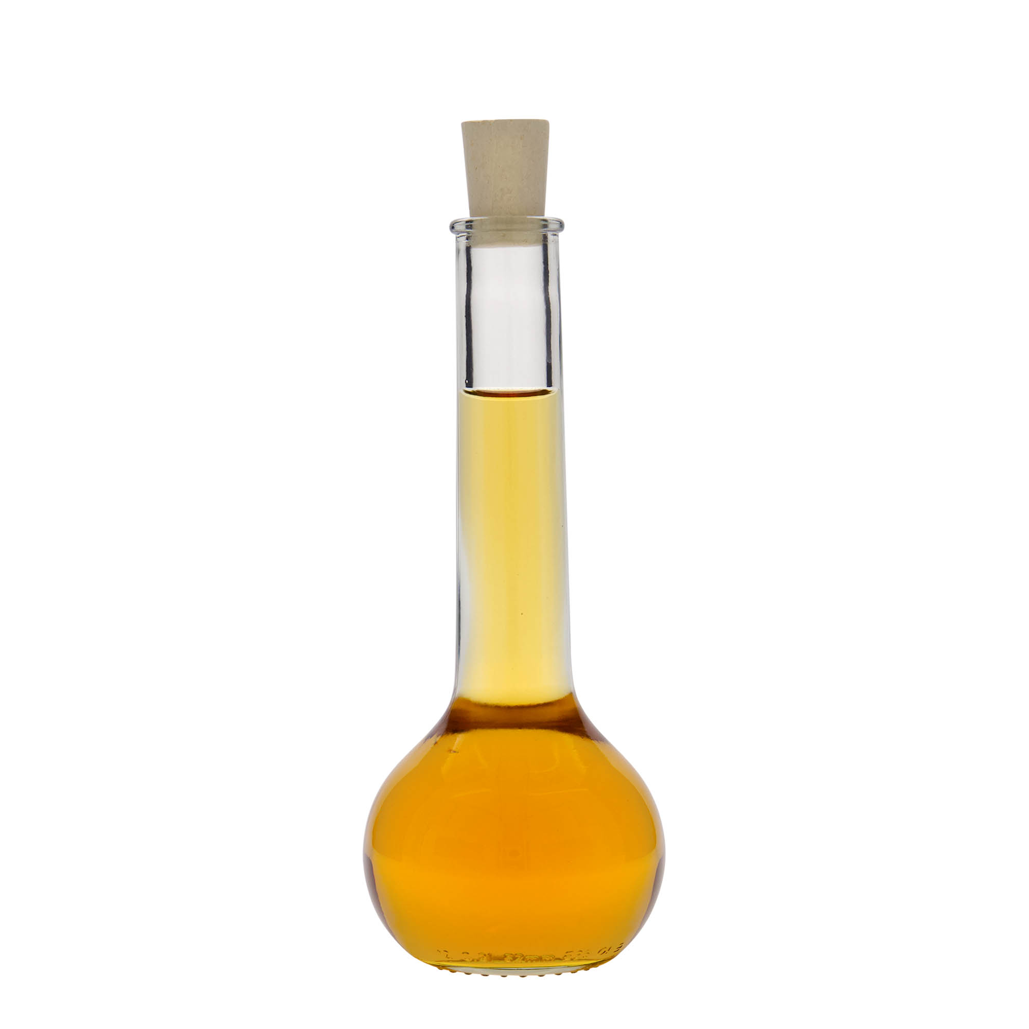 Frasco de vidro de 200 ml 'Tulipano', boca: cortiça