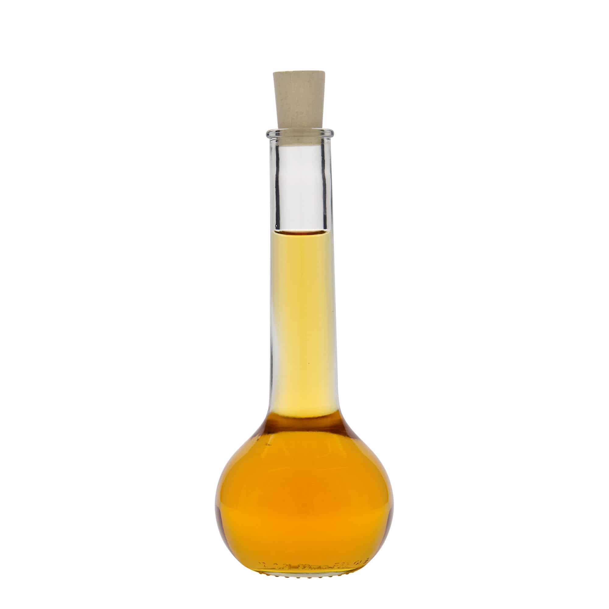 Frasco de vidro de 200 ml 'Tulipano', boca: cortiça
