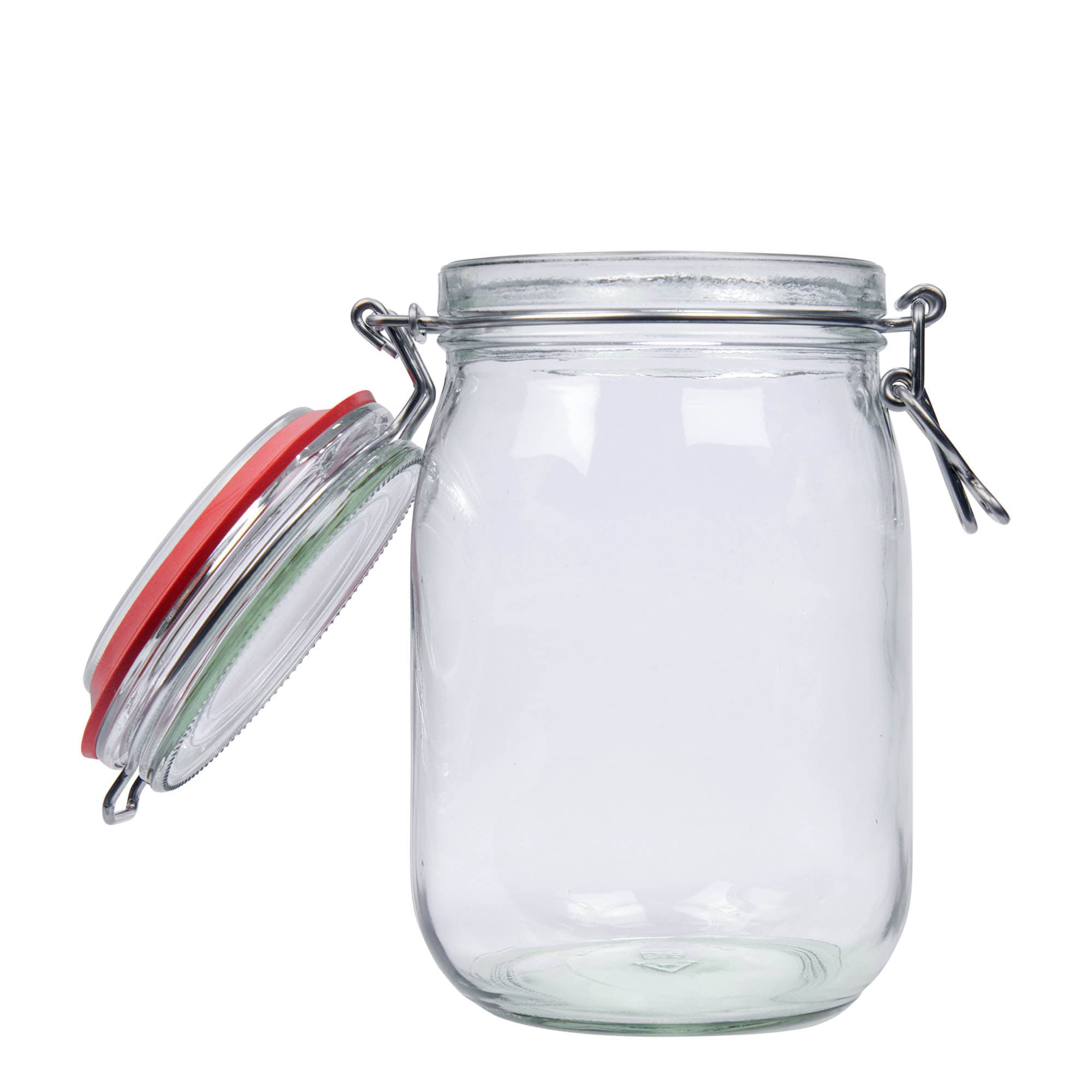 1.140 ml Frasco com fecho de alavanca, Boca: Fecho de alavanca