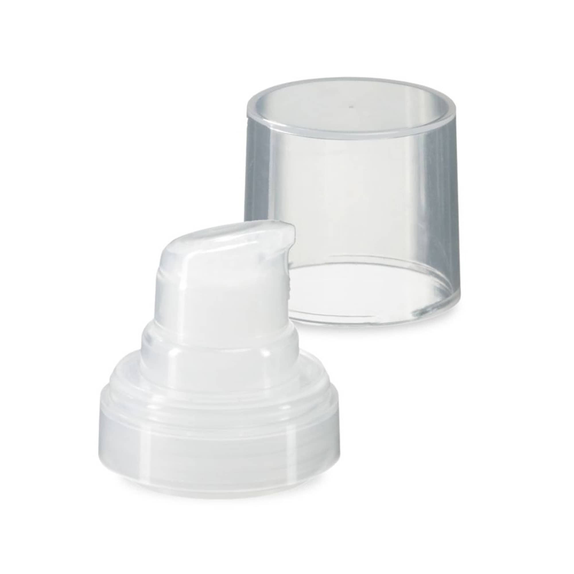 Dispensador de bomba Airless 'Micro', plástico PP, branco Dispensador de bomba Airless 'Micro', plástico PP, branco