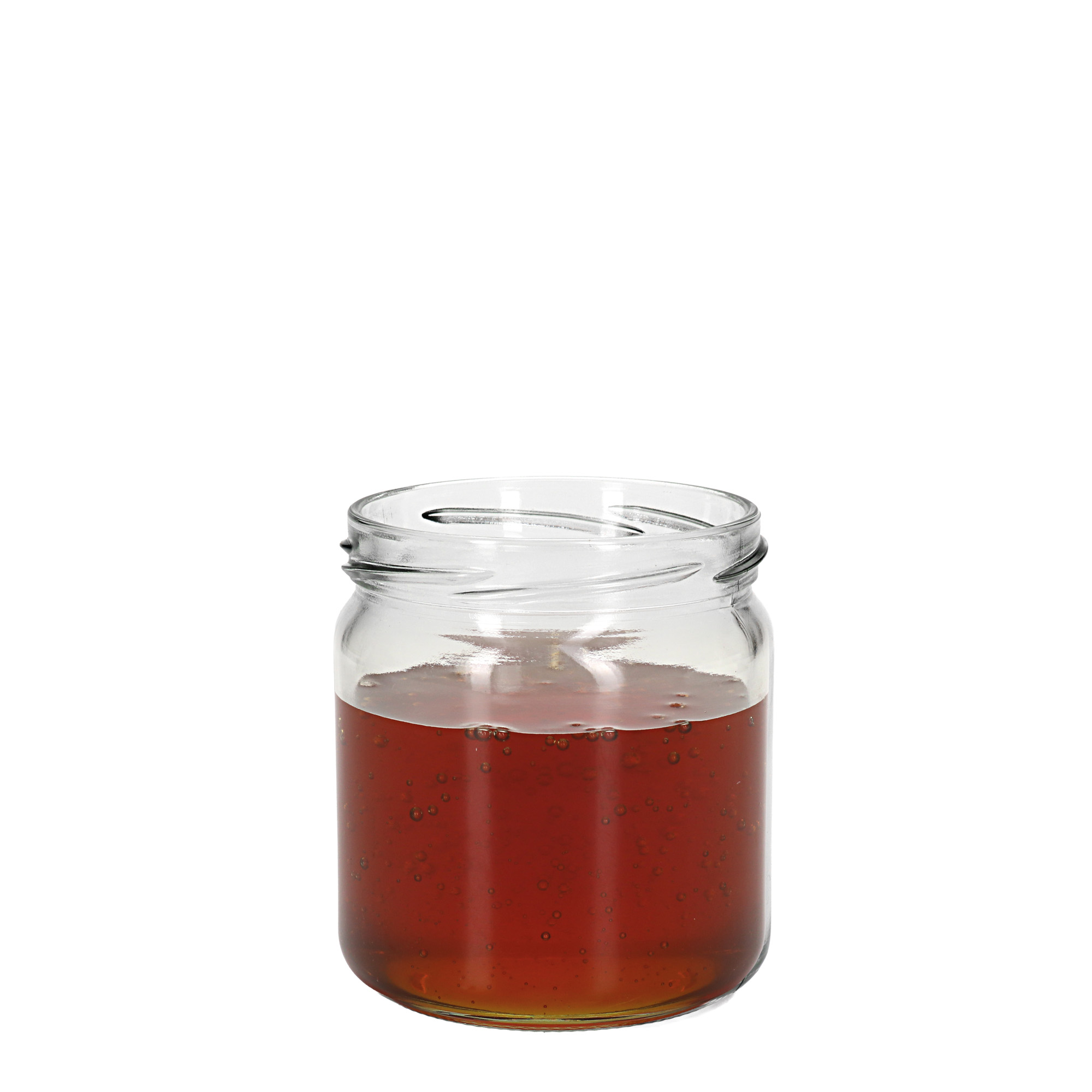 Frasco de mel 388 ml, boca: Twist Off (TO 82) Frasco de mel 388 ml, boca: Twist Off (TO 82)