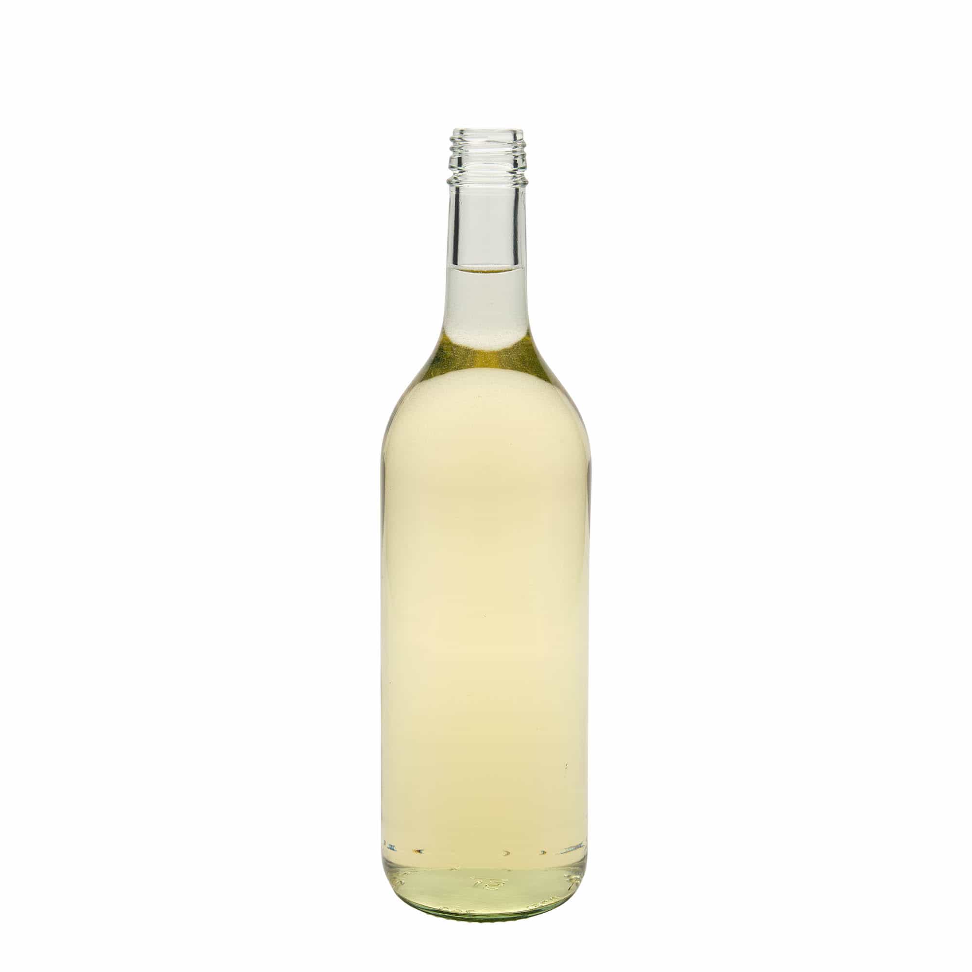 Garrafa de vidro de 750 ml 'Bordeaux', boca: PP 28 Garrafa de vidro de 750 ml 'Bordeaux', boca: PP 28