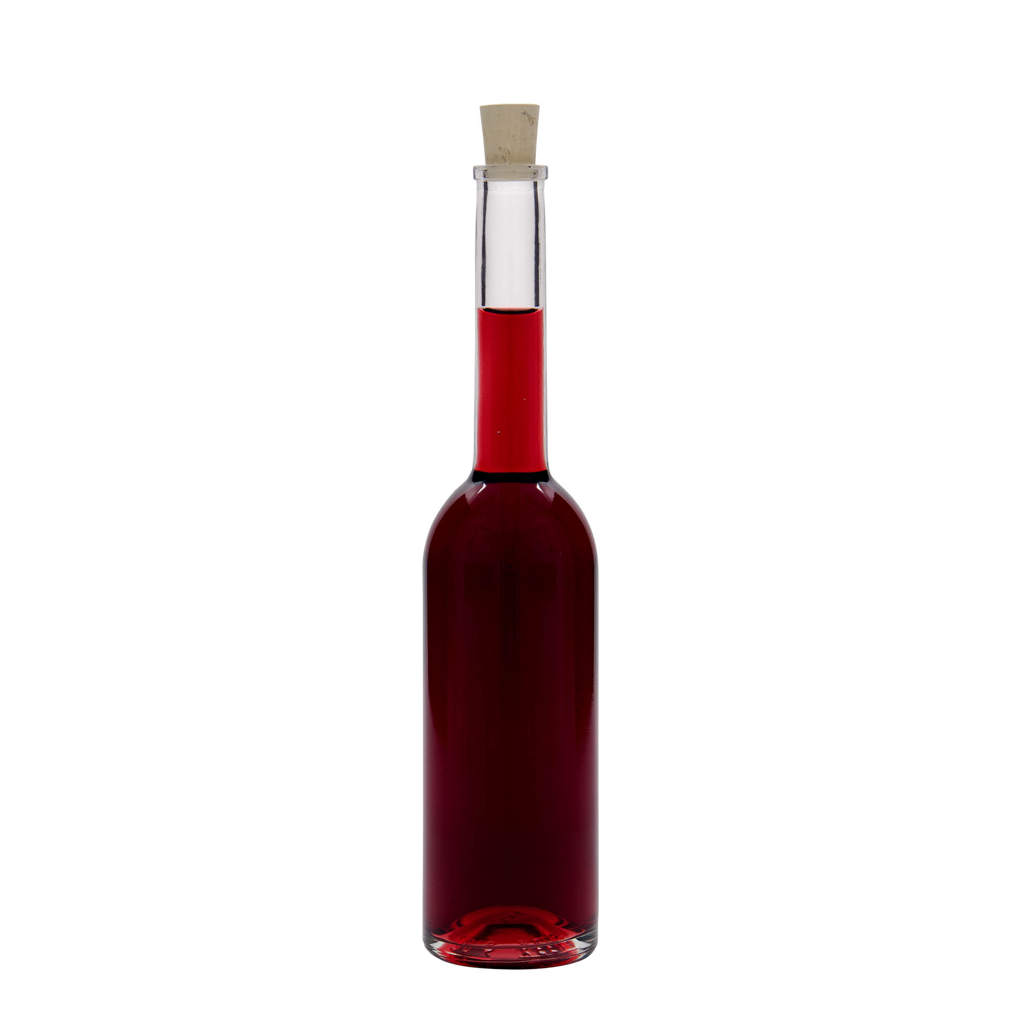 Garrafa de vidro de 200 ml 'Opera, boca: cortiça' Garrafa de vidro de 200 ml 'Opera, boca: cortiça'