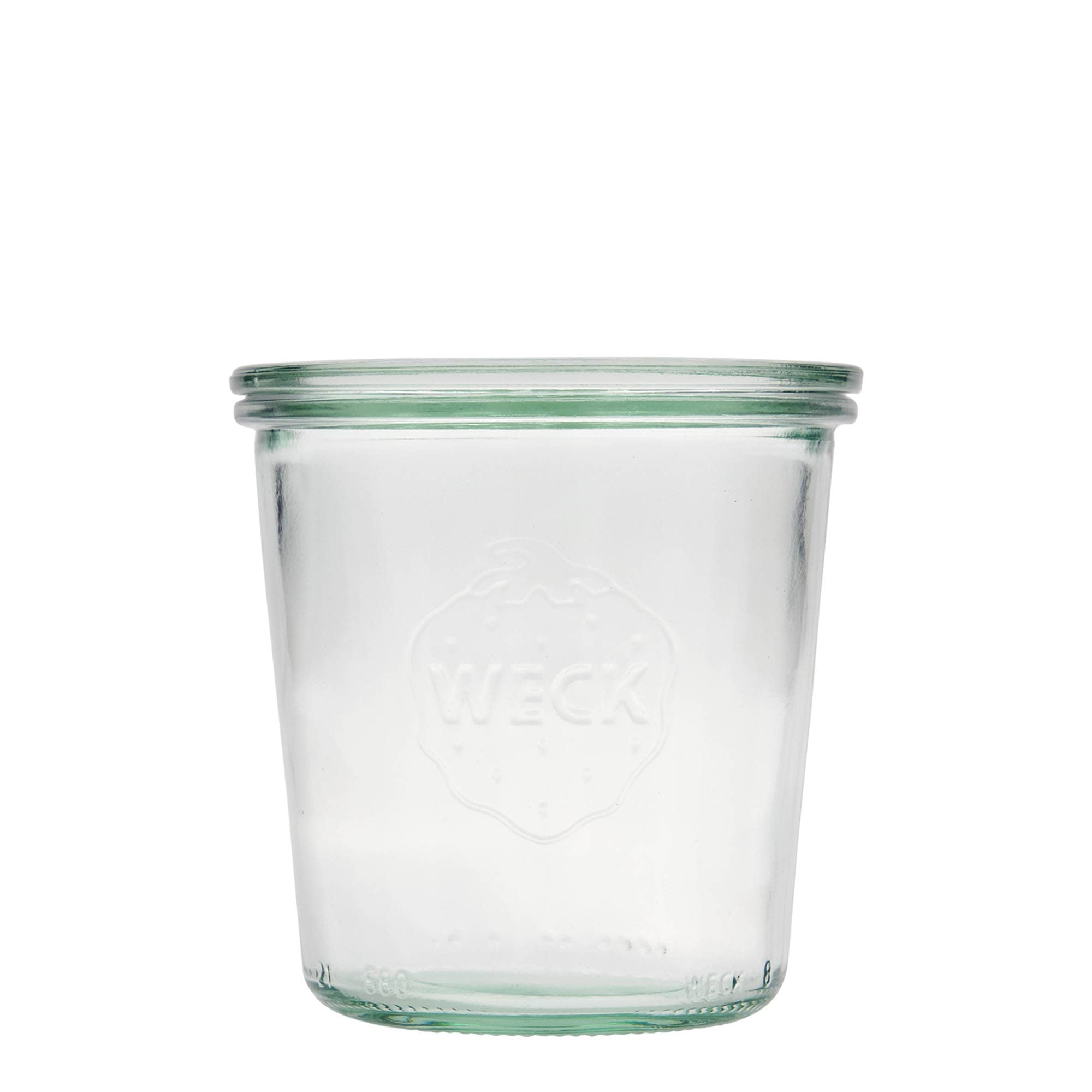 580 ml frasco WECK invertido, abertura: borda redonda