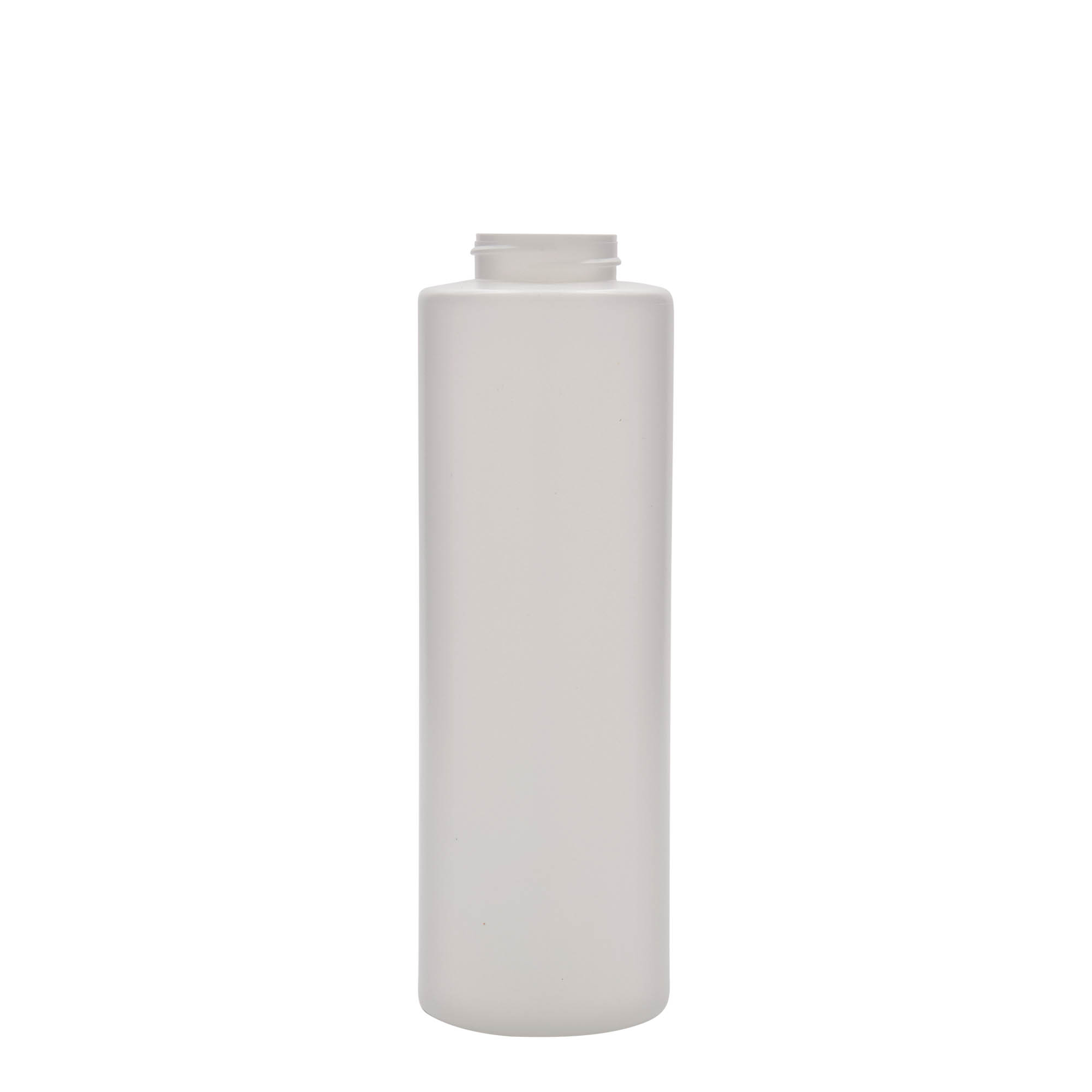 Frasco para molhos de 500 ml, plástico LDPE, branco, bocal: 38/400