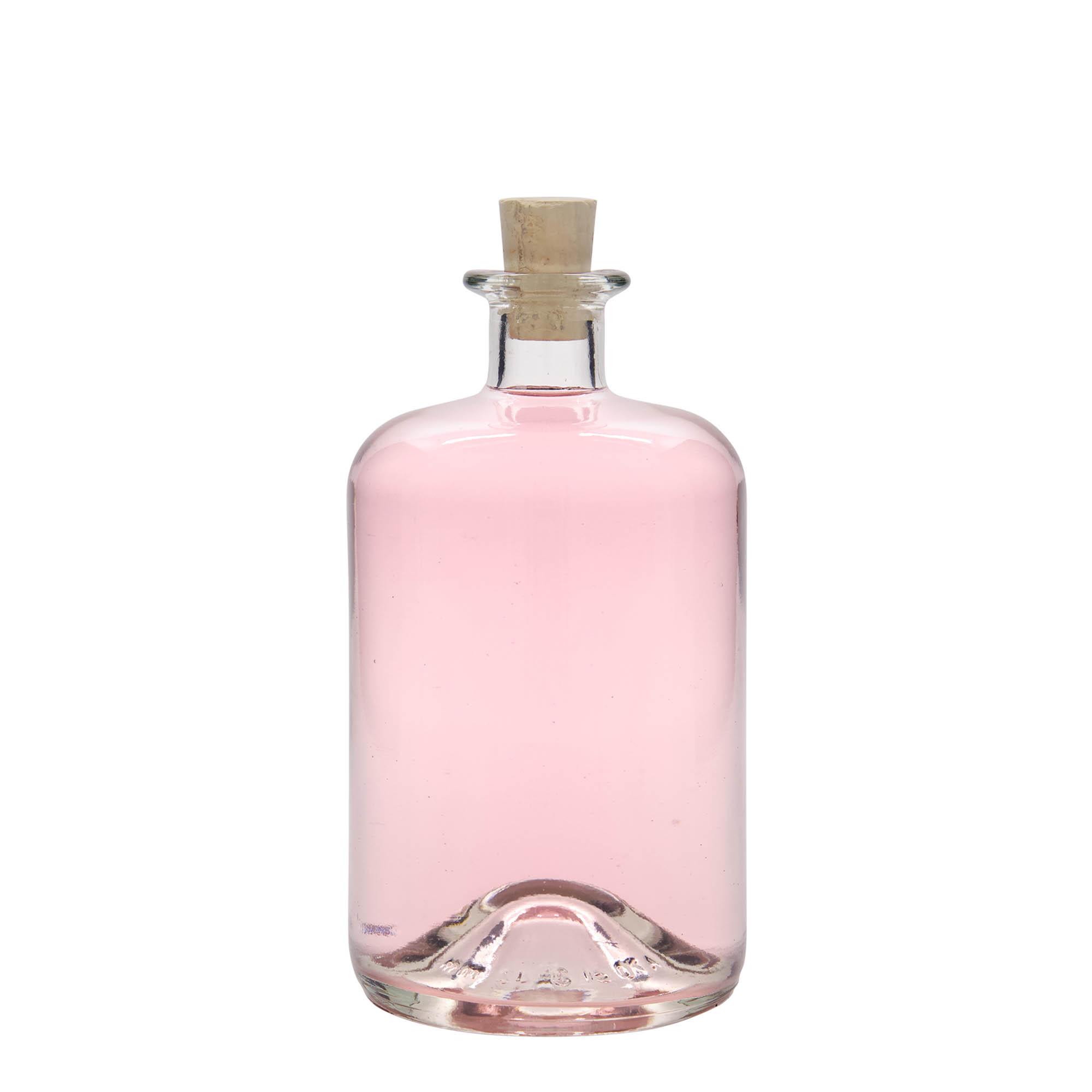 Frasco de vidro de 700 ml para farmacêutico, boca: cortiça Frasco de vidro de 700 ml para farmacêutico, boca: cortiça