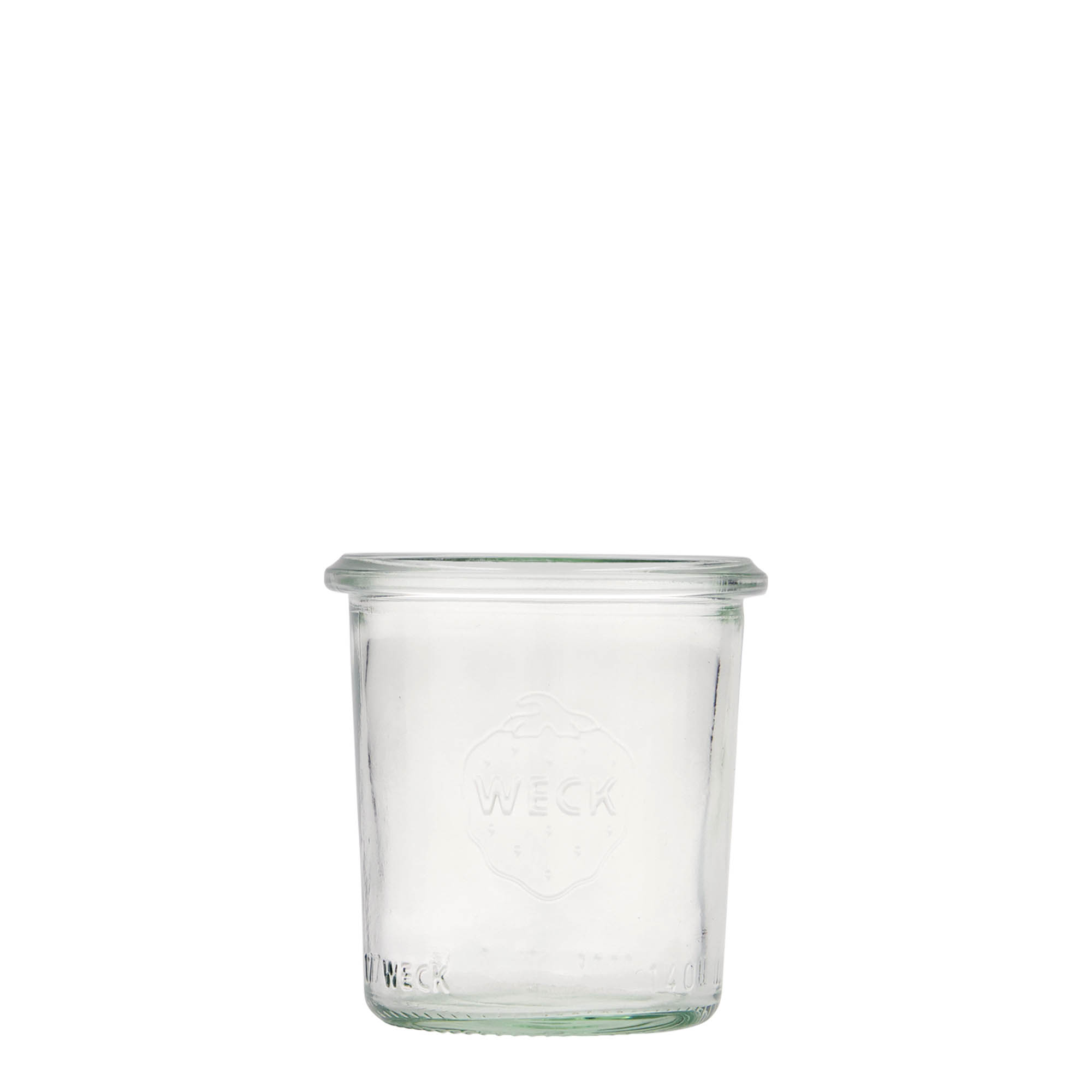 140 ml frasco WECK, boca: borda redonda