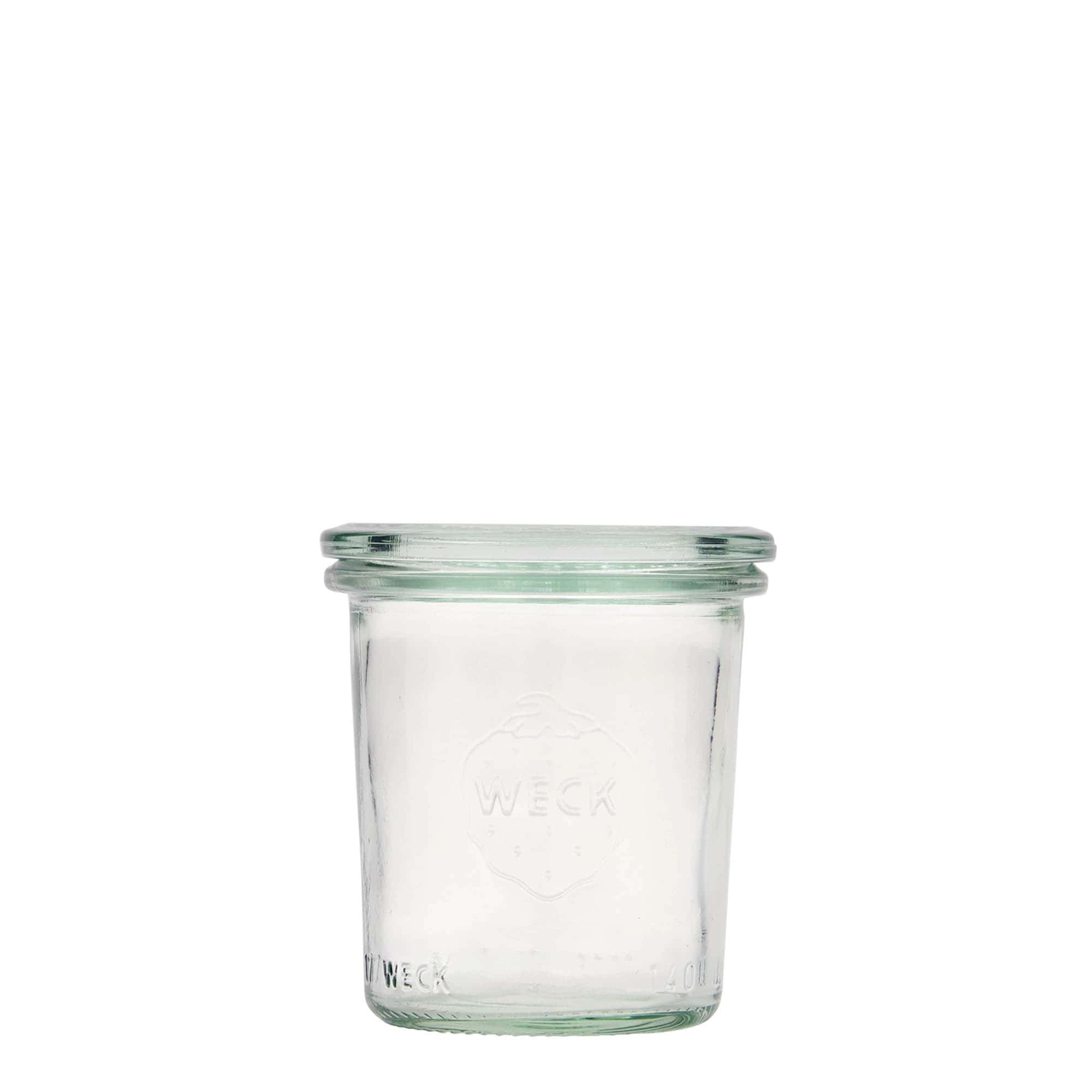 140 ml frasco WECK, boca: borda redonda