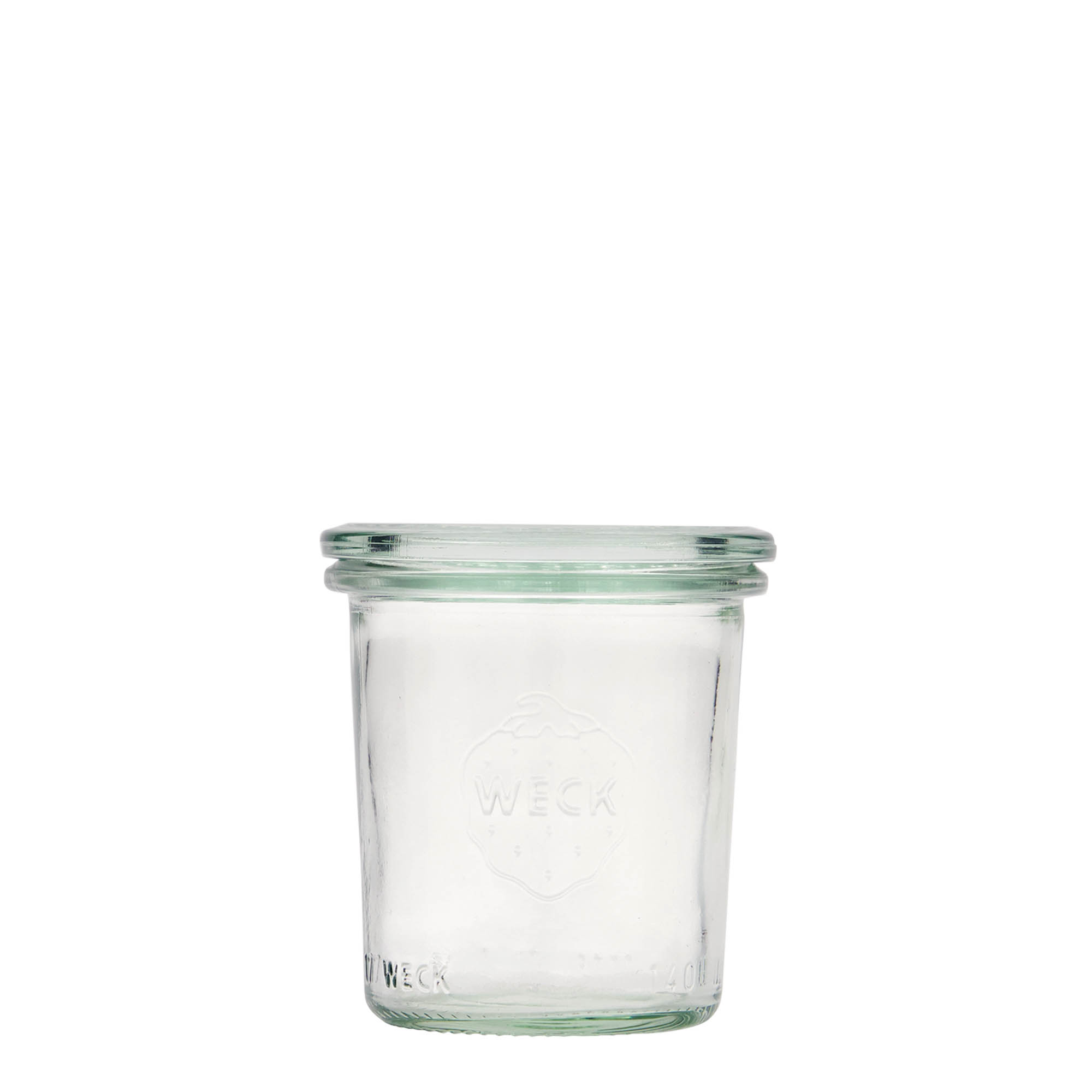140 ml frasco WECK, boca: borda redonda