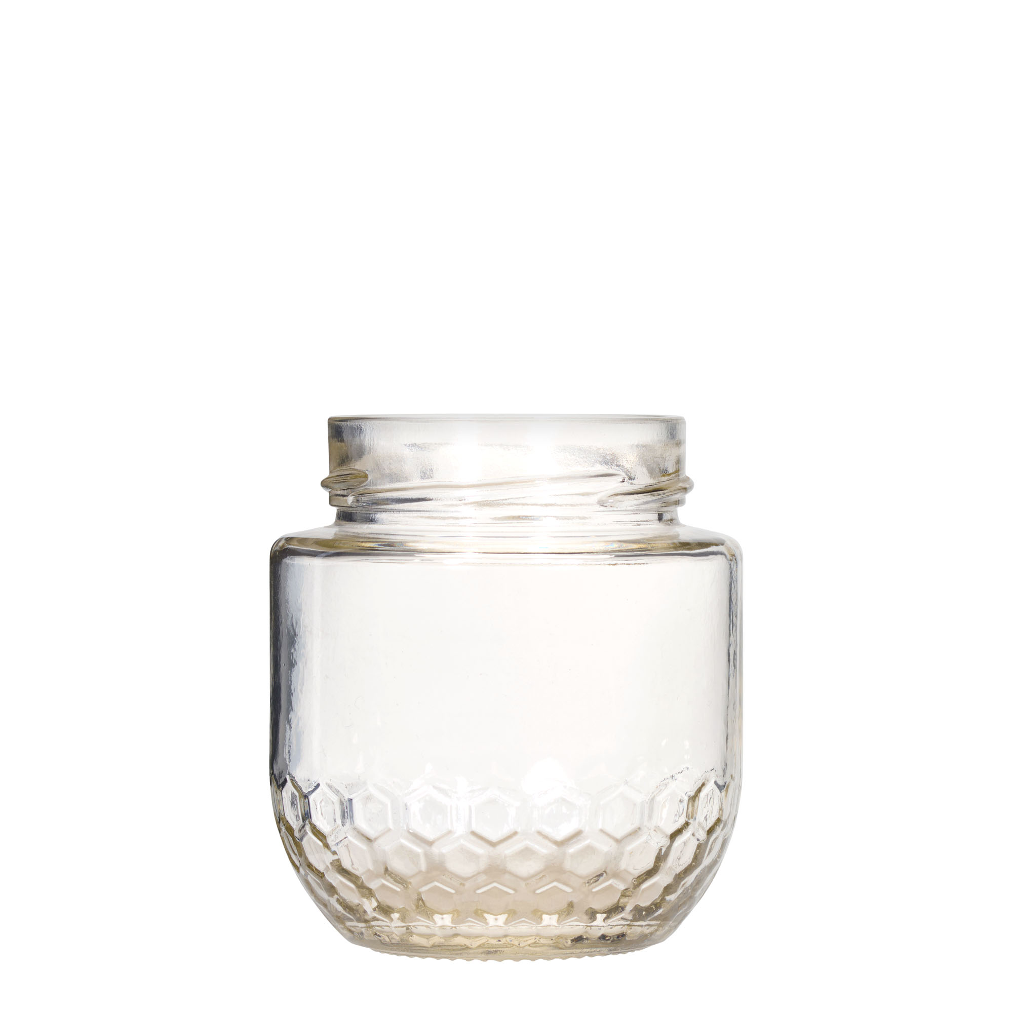 Frasco de mel de 390 ml 'Maja', abertura: Deep-Twist-Off (DTO 70) Frasco de mel de 390 ml 'Maja', abertura: Deep-Twist-Off (DTO 70)