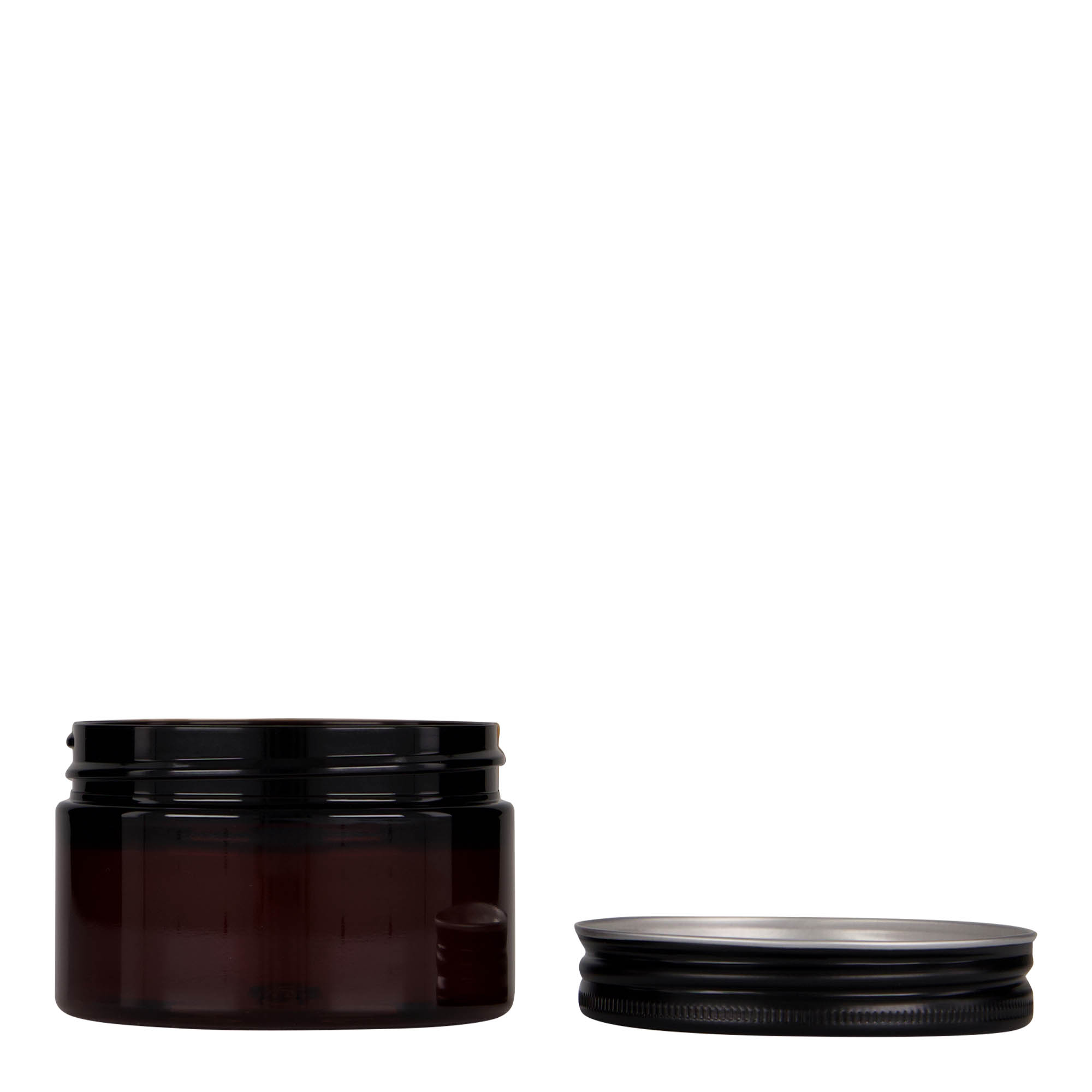 100 ml frasco PET 'Isabella', castanho, boca: 70/400