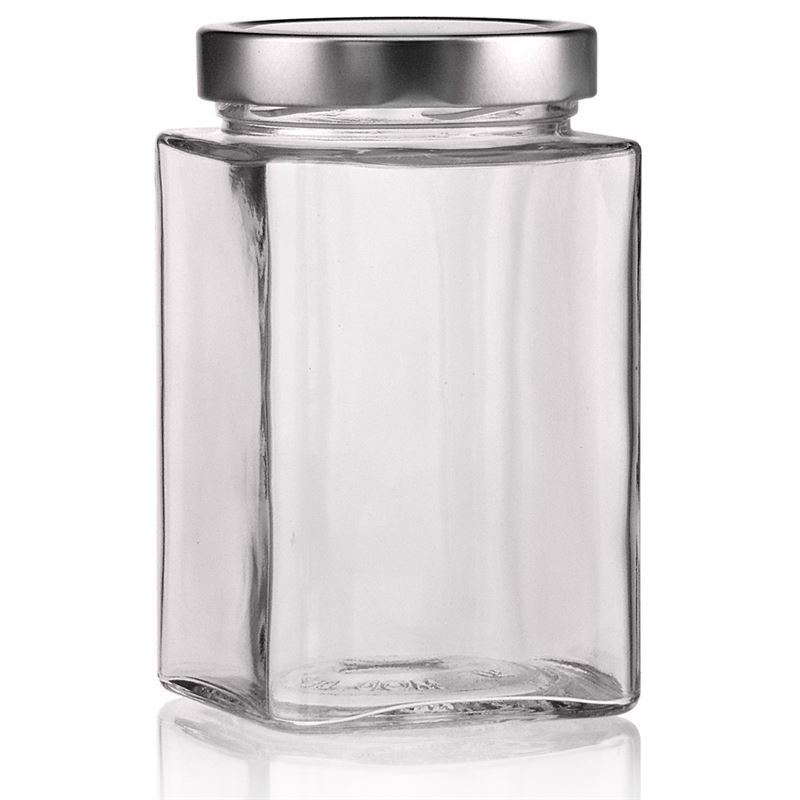 720 ml Frasco quadrado 'Ikarus', Boca: Deep-Twist-Off (DTO 82)