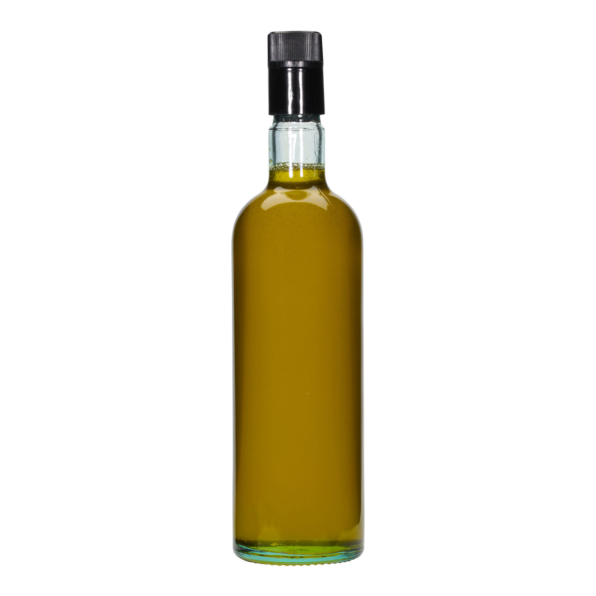 Garrafa de vinagre/azeite 'Willy New' 750 ml, vidro, verde claro, bocal: DOP