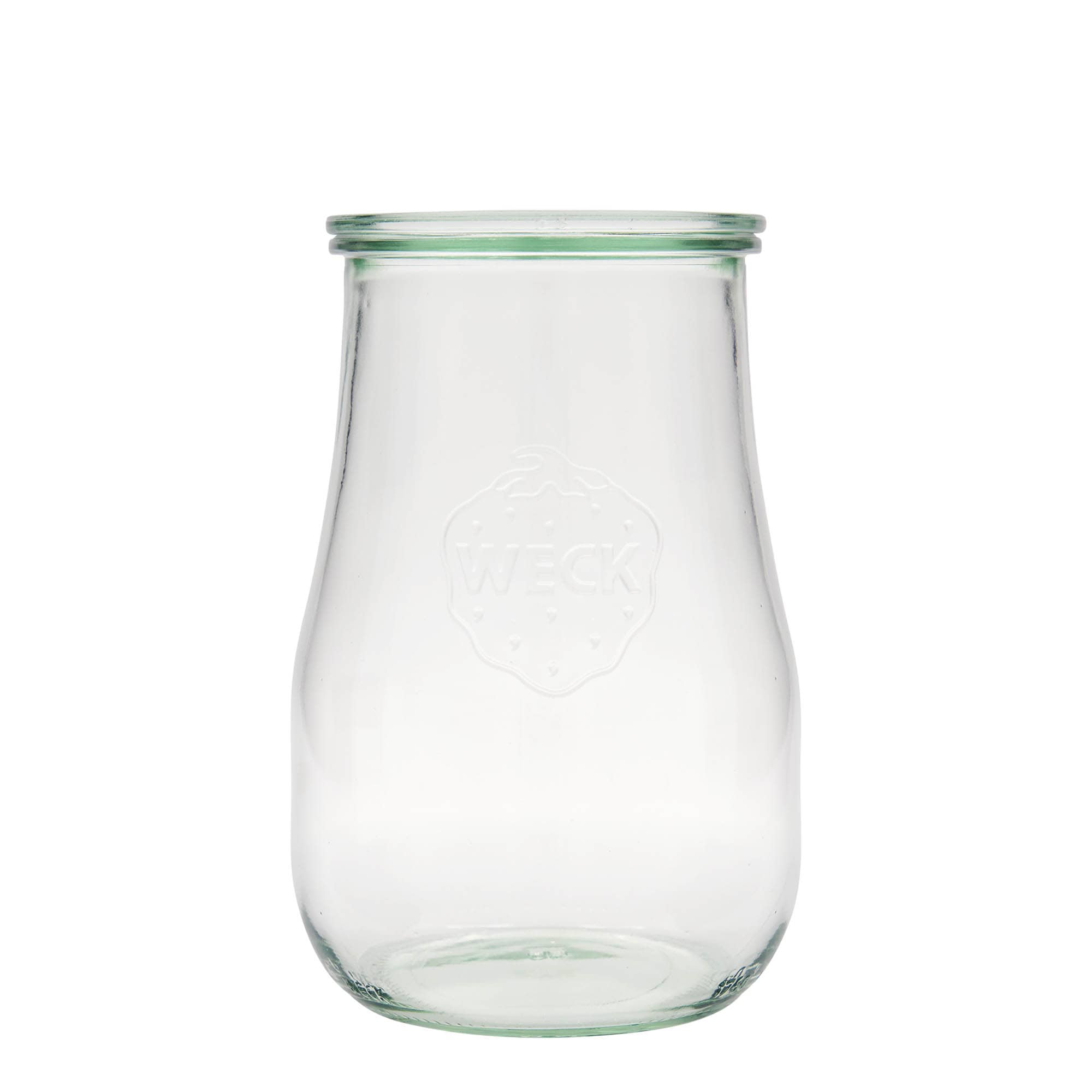 1750 ml Frasco Tulipa WECK, boca: Borda redonda 1750 ml Frasco Tulipa WECK, boca: Borda redonda