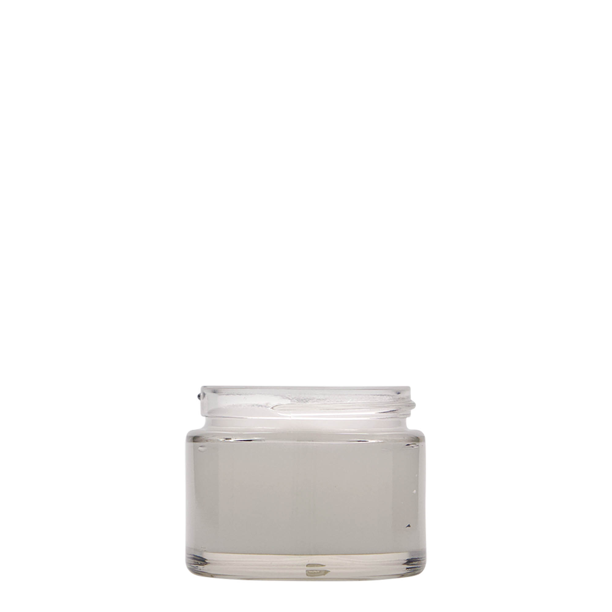 50 ml frasco 'Beauty', vidro, boca: tampa de rosca