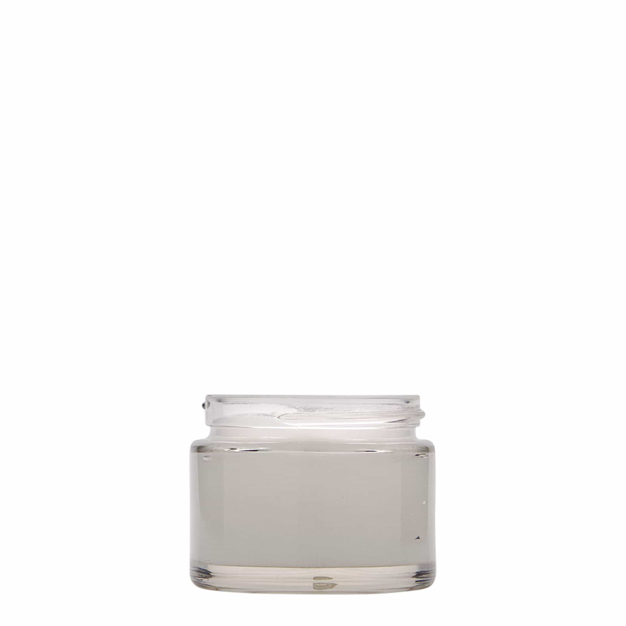50 ml frasco 'Beauty', vidro, boca: tampa de rosca