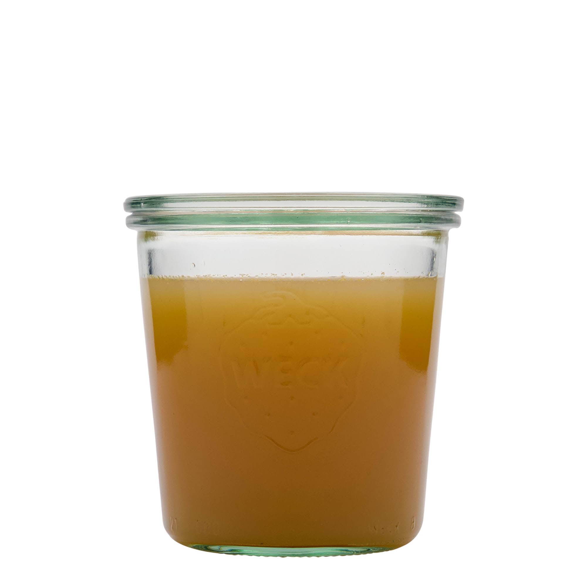 580 ml frasco WECK invertido, abertura: borda redonda