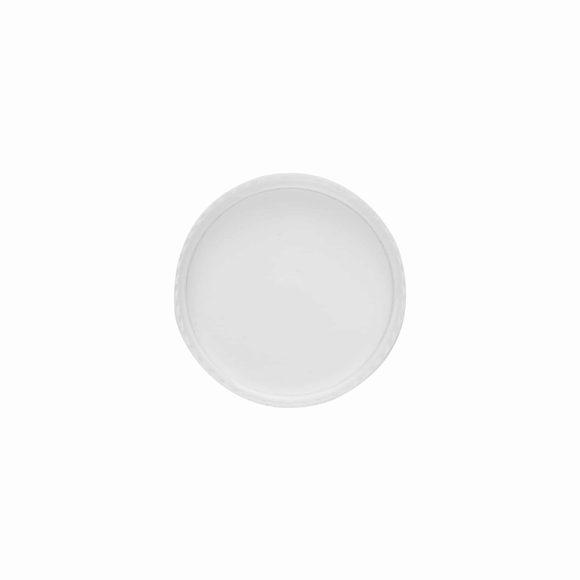 Tampa de rosca para 10 ml 'Antonella', plástico PP, branco Tampa de rosca para 10 ml 'Antonella', plástico PP, branco