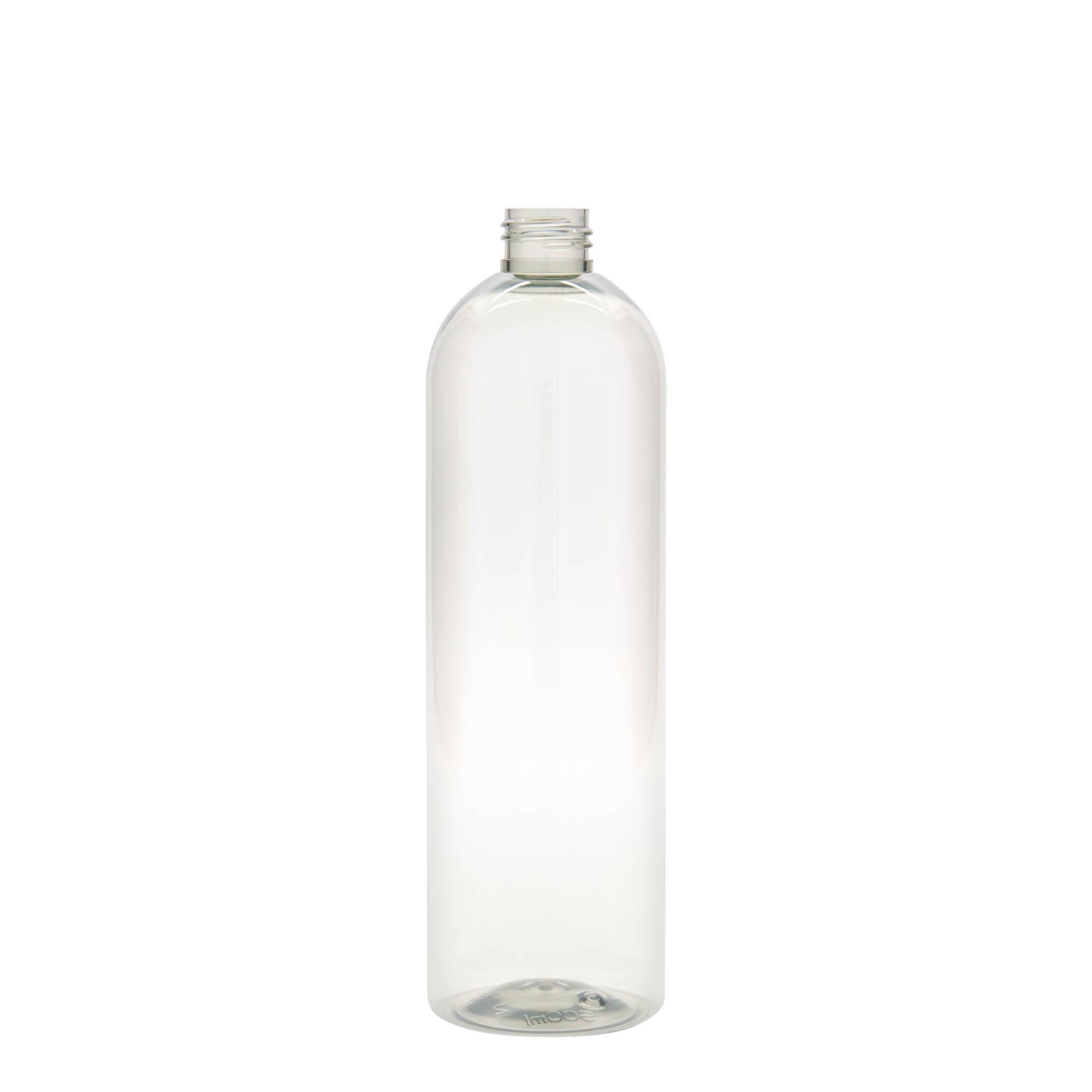 Garrafa de plástico reciclado de 500 ml 'Pegasus', PCR, bocal: 24/410 Garrafa de plástico reciclado de 500 ml 'Pegasus', PCR, bocal: 24/410