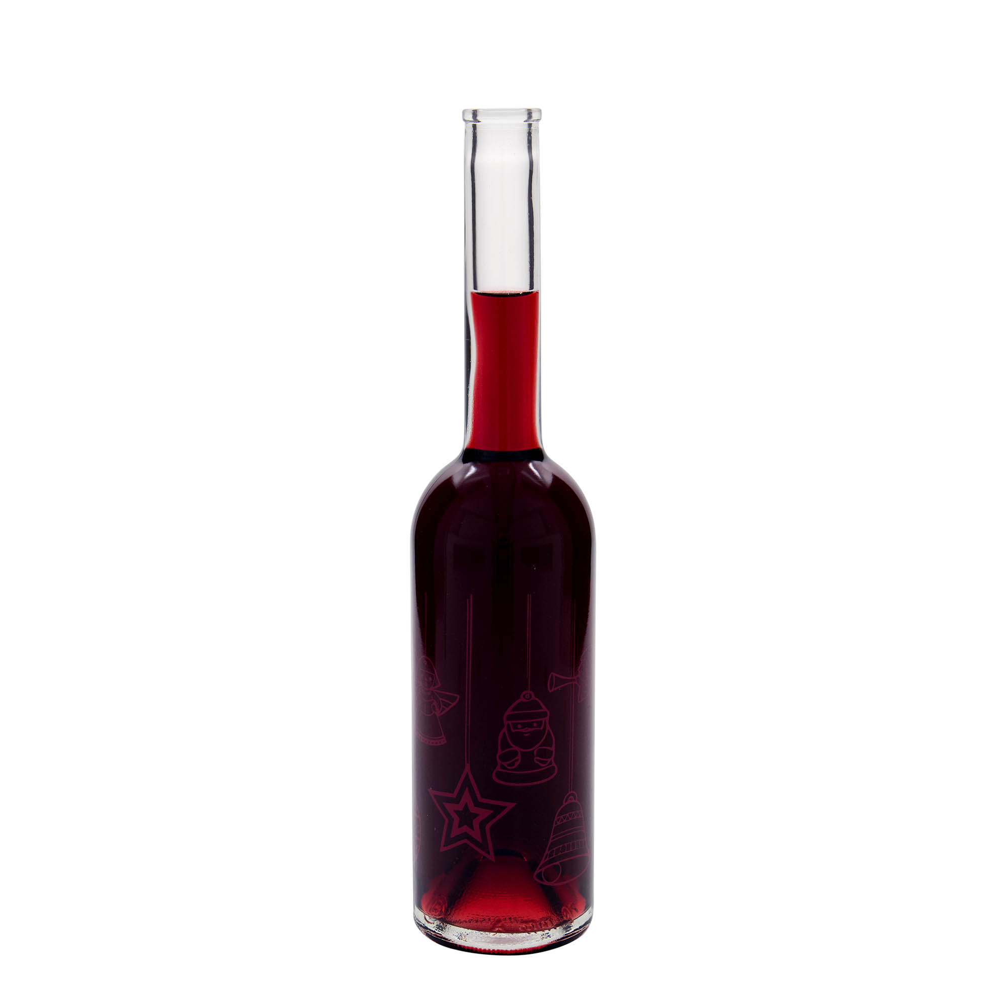 Garrafa de vidro 500 ml 'Opera', motivo: Estrelas, boca: Cortiça Garrafa de vidro 500 ml 'Opera', motivo: Estrelas, boca: Cortiça