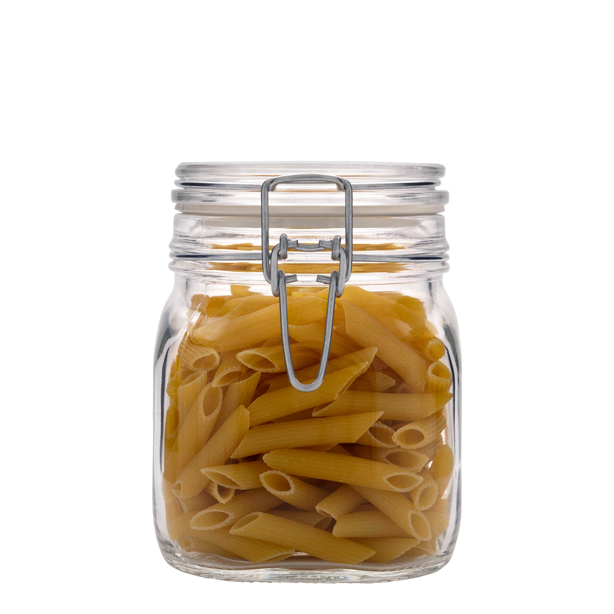 750 ml frasco de vidro com fecho de arame 'Fido', quadrado, abertura: fecho de arame 750 ml frasco de vidro com fecho de arame 'Fido', quadrado, abertura: fecho de arame
