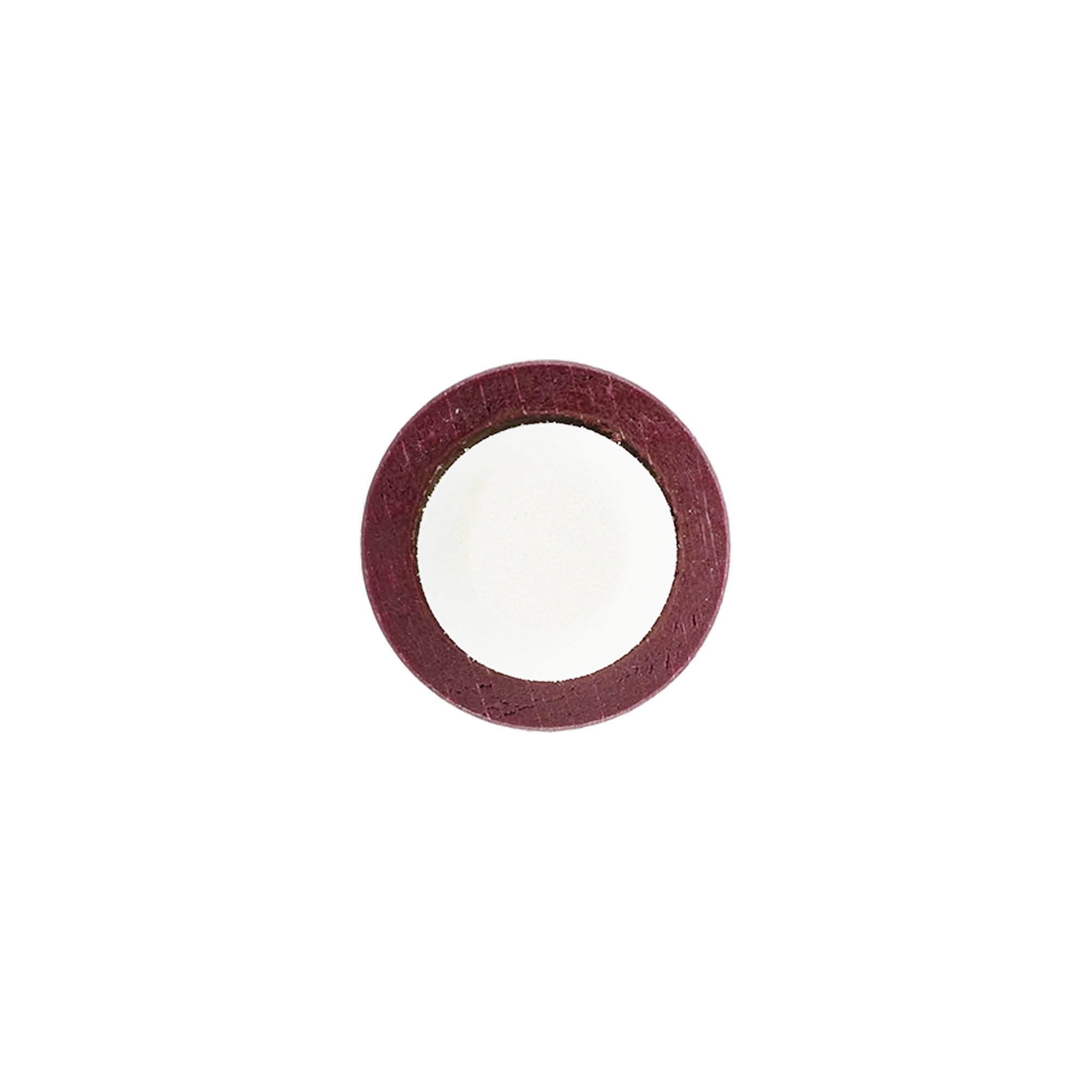 Rolha de pega 19 mm, madeira/plástico, bordô, para boca: rolha Rolha de pega 19 mm, madeira/plástico, bordô, para boca: rolha