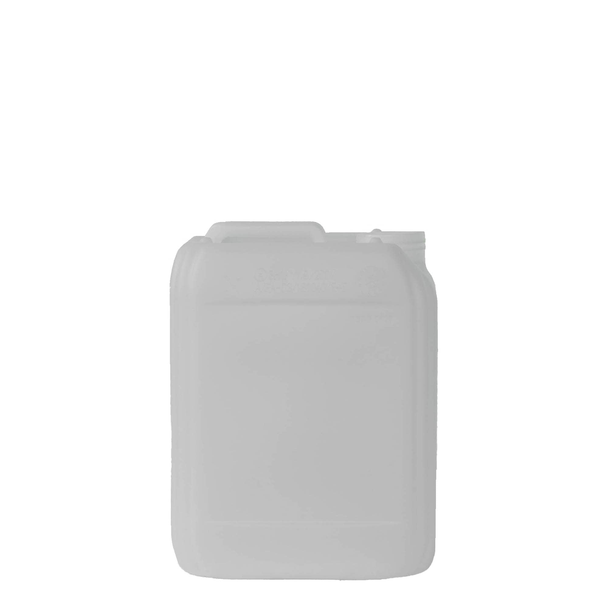 5 l contentor, retangular, plástico HDPE, natural, abertura: ND 55