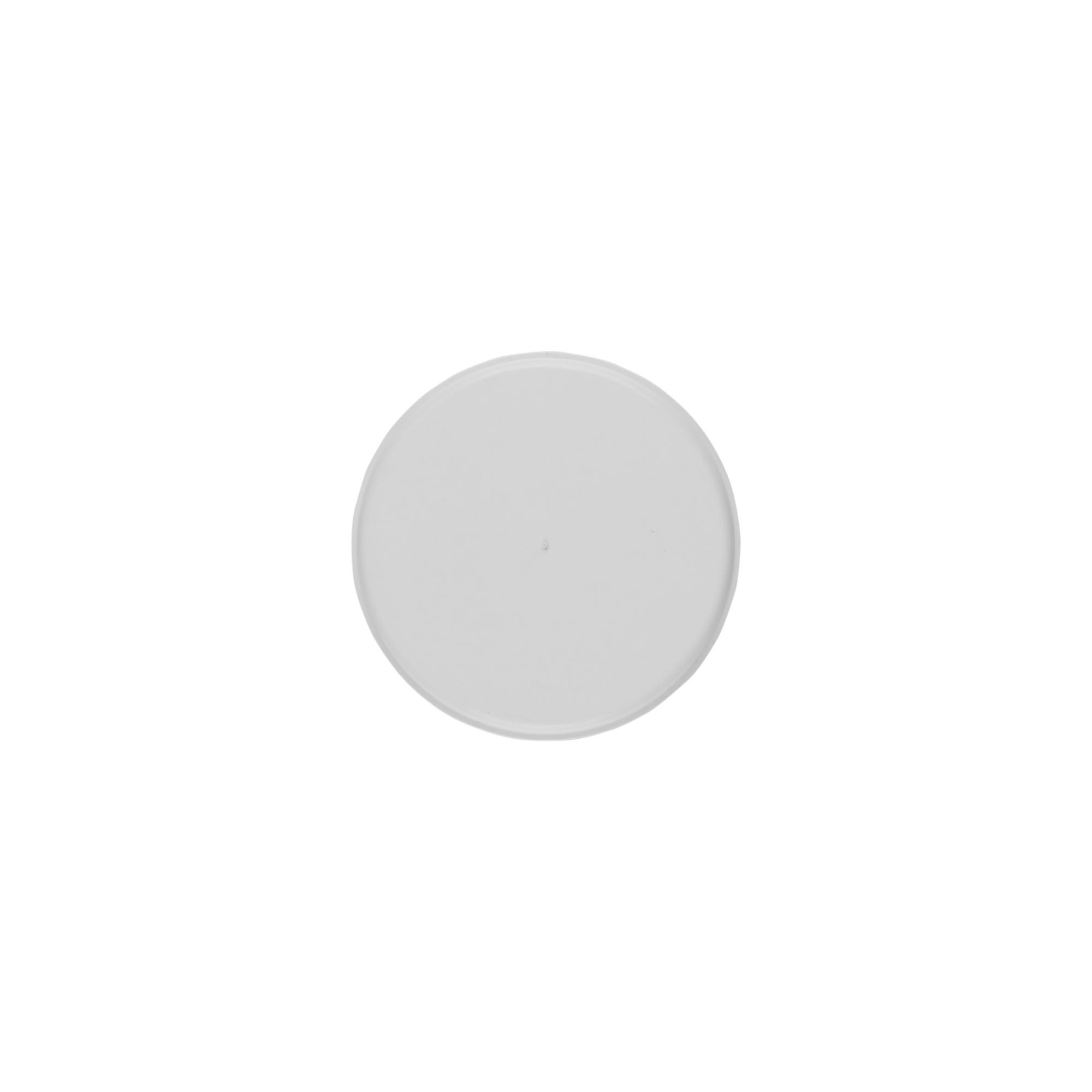 Disco de cobertura para 100 ml 'Magic', plástico PP, branco Disco de cobertura para 100 ml 'Magic', plástico PP, branco