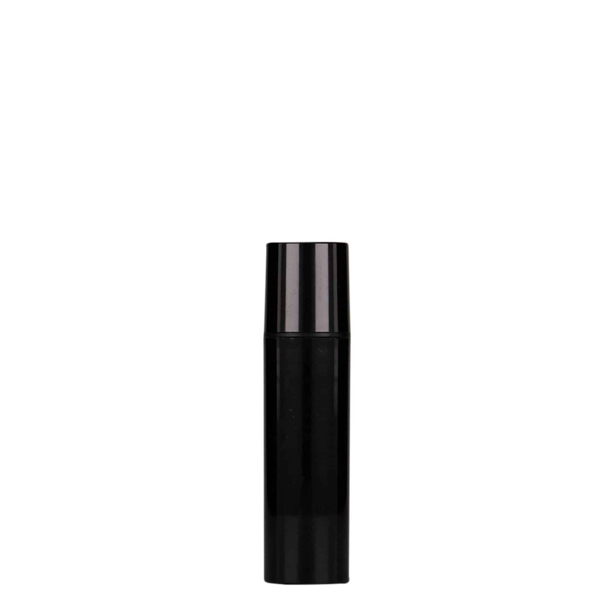 Doseador Airless de 10 ml 'Nano', plástico PP, preto Doseador Airless de 10 ml 'Nano', plástico PP, preto