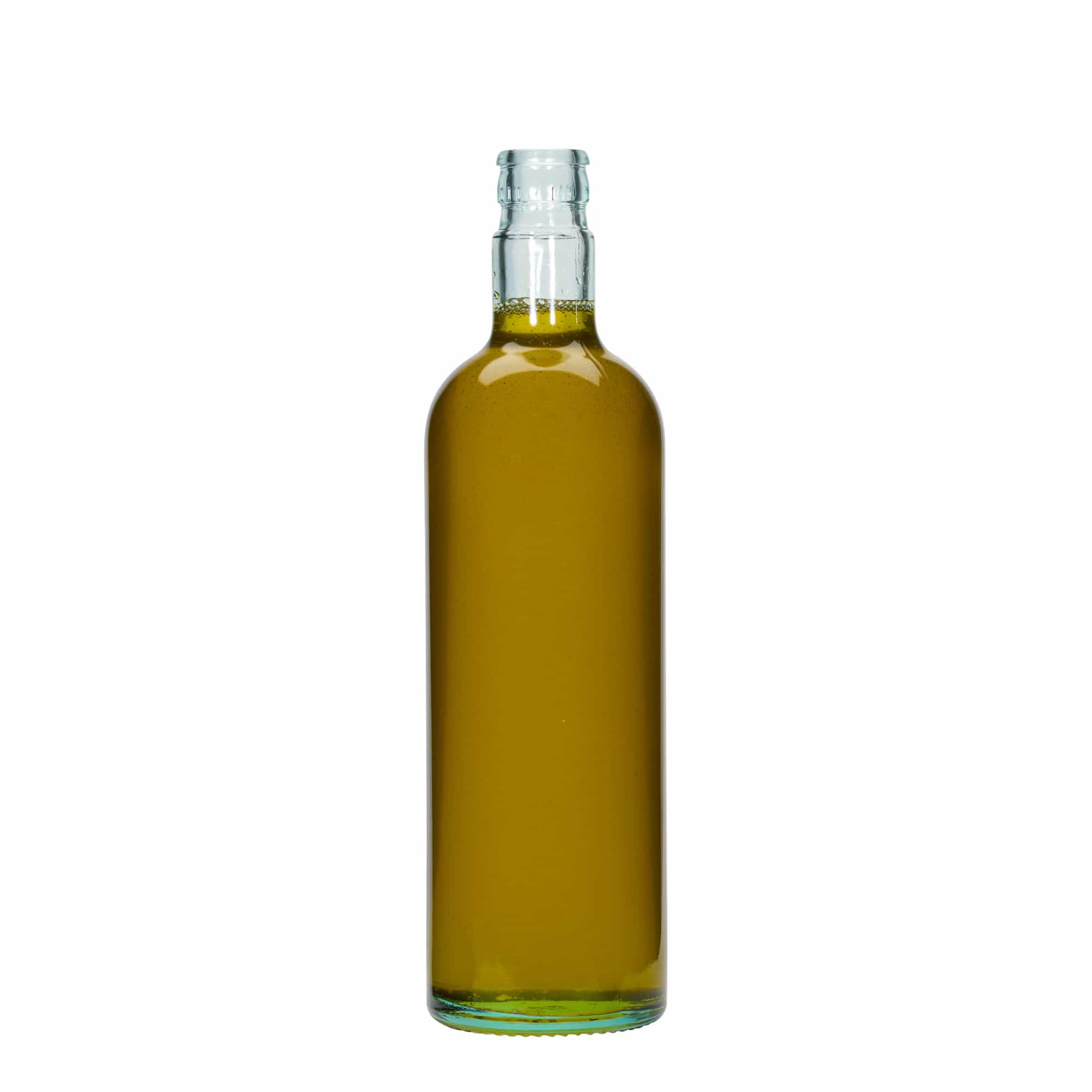 Garrafa de vinagre/azeite 'Willy New' 750 ml, vidro, verde claro, bocal: DOP