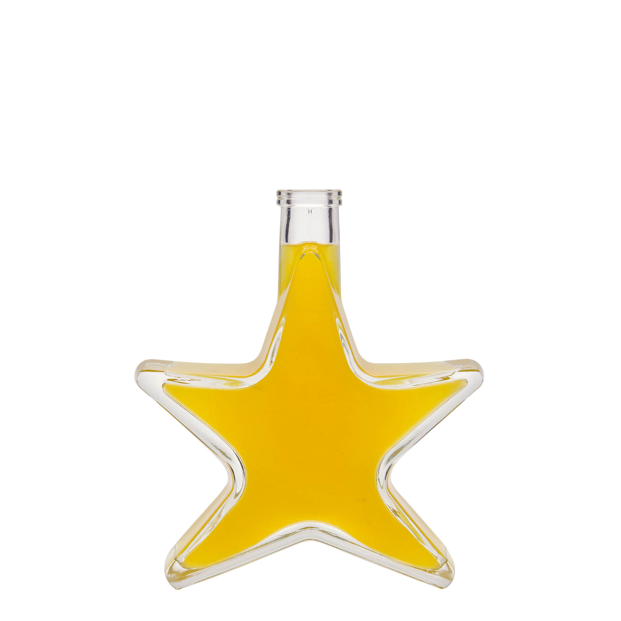 Garrafa de vidro de 200 ml 'Estrela', boca: cortiça Garrafa de vidro de 200 ml 'Estrela', boca: cortiça