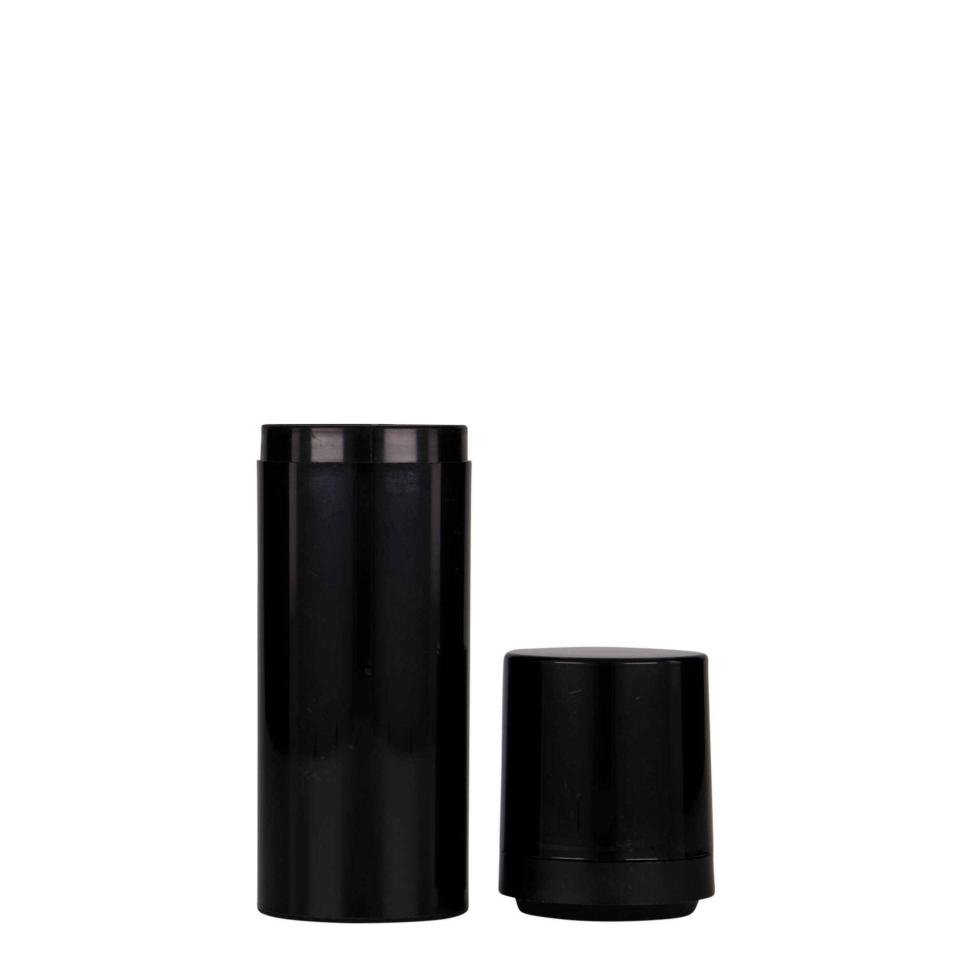 Doseador Airless 50 ml 'Mezzo', plástico PP, preto