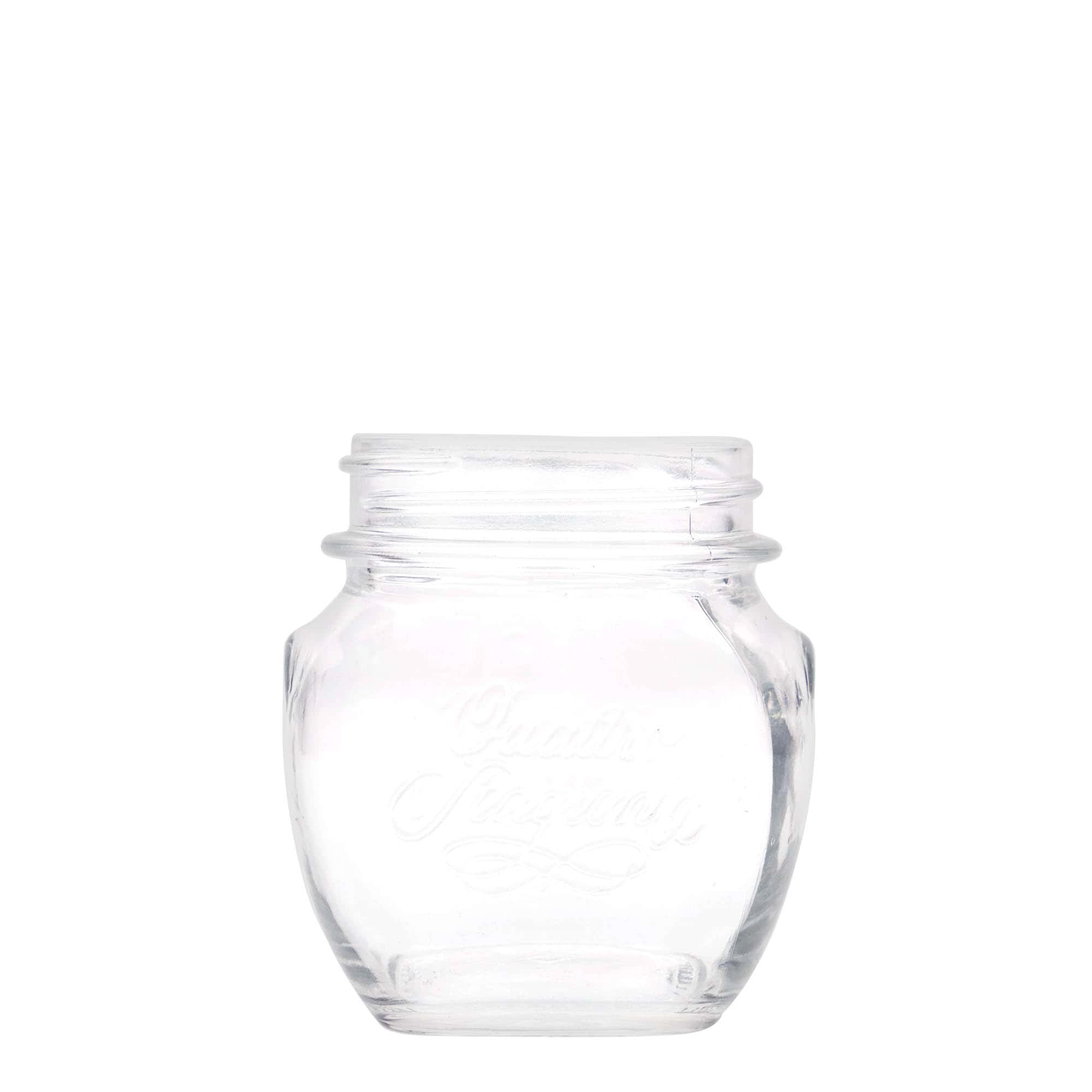 Frasco de vidro decorativo 'Quattro Stagioni' 300 ml, Boca: Tampa de rosca