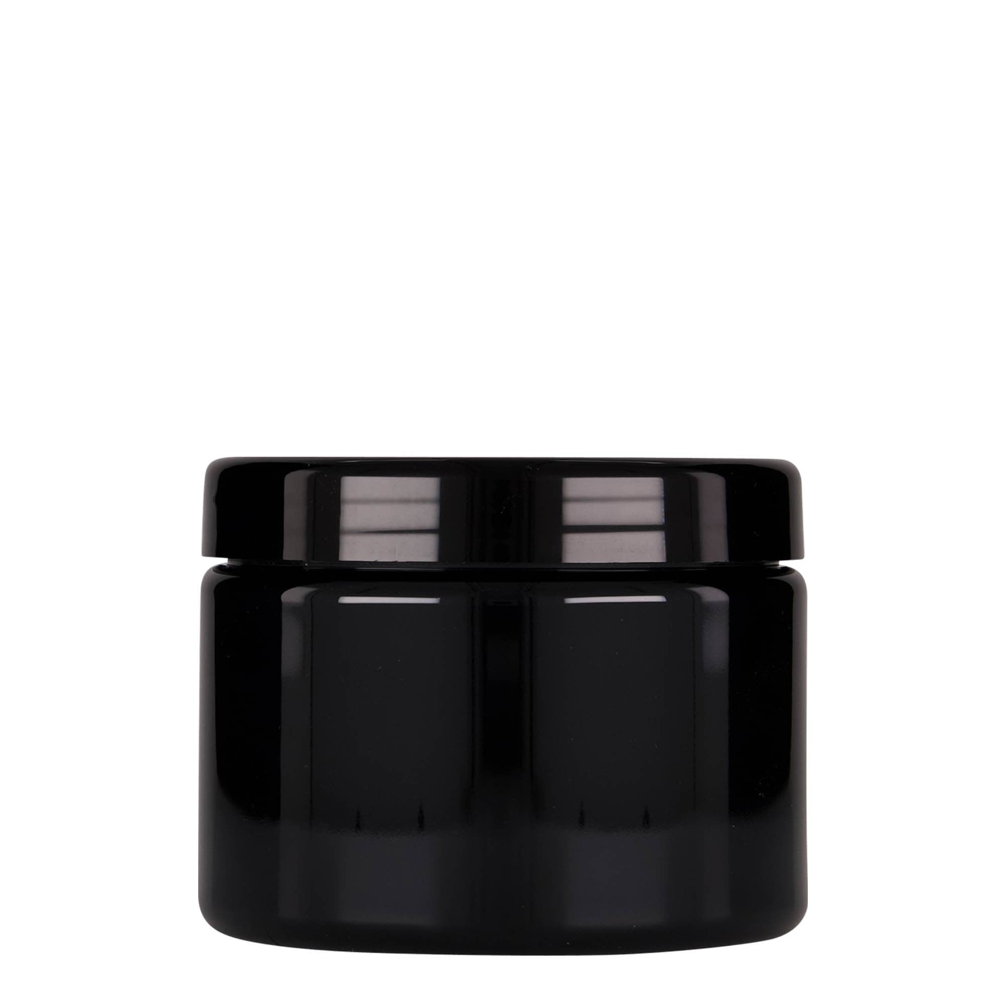 Dose PET 500 ml 'Isabella', preta, Boca: 100/400