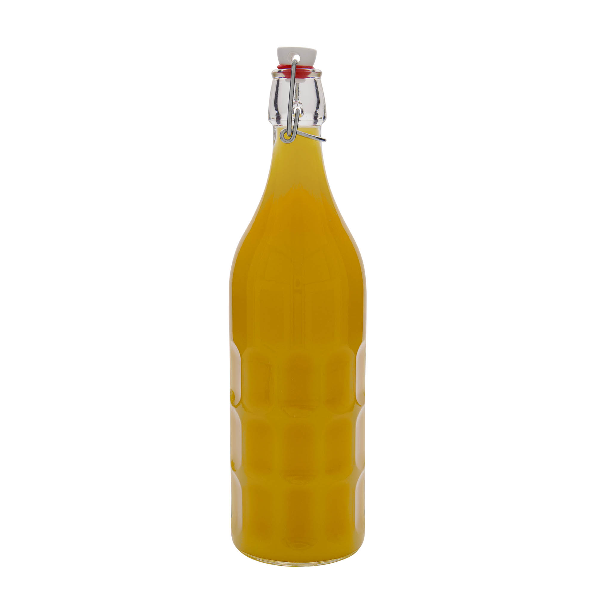 Garrafa de vidro Moresca 1.000 ml, boca: fecho de mola Garrafa de vidro Moresca 1.000 ml, boca: fecho de mola