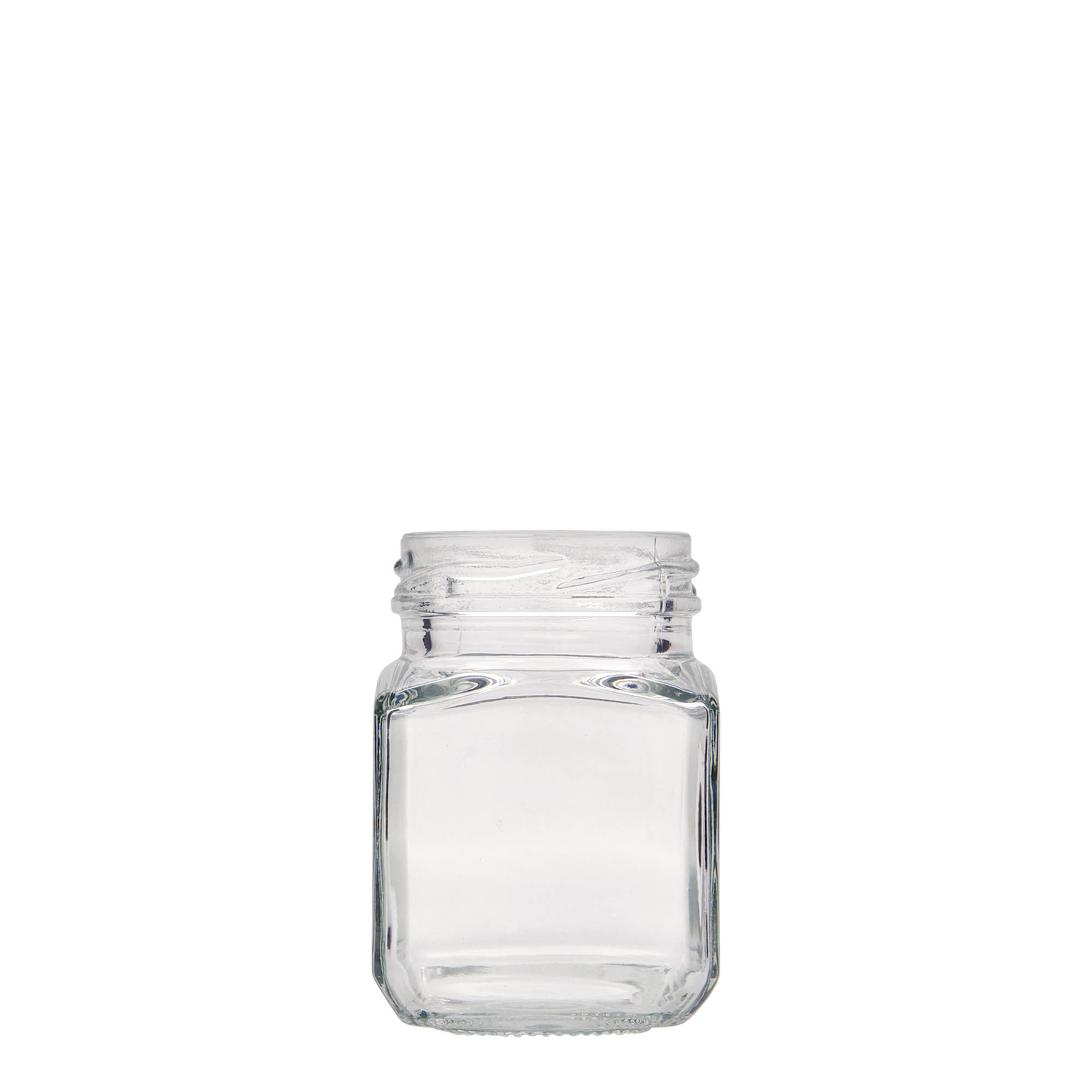 106 ml vidro quadrado, boca: Twist-Off (TO 48) 106 ml vidro quadrado, boca: Twist-Off (TO 48)