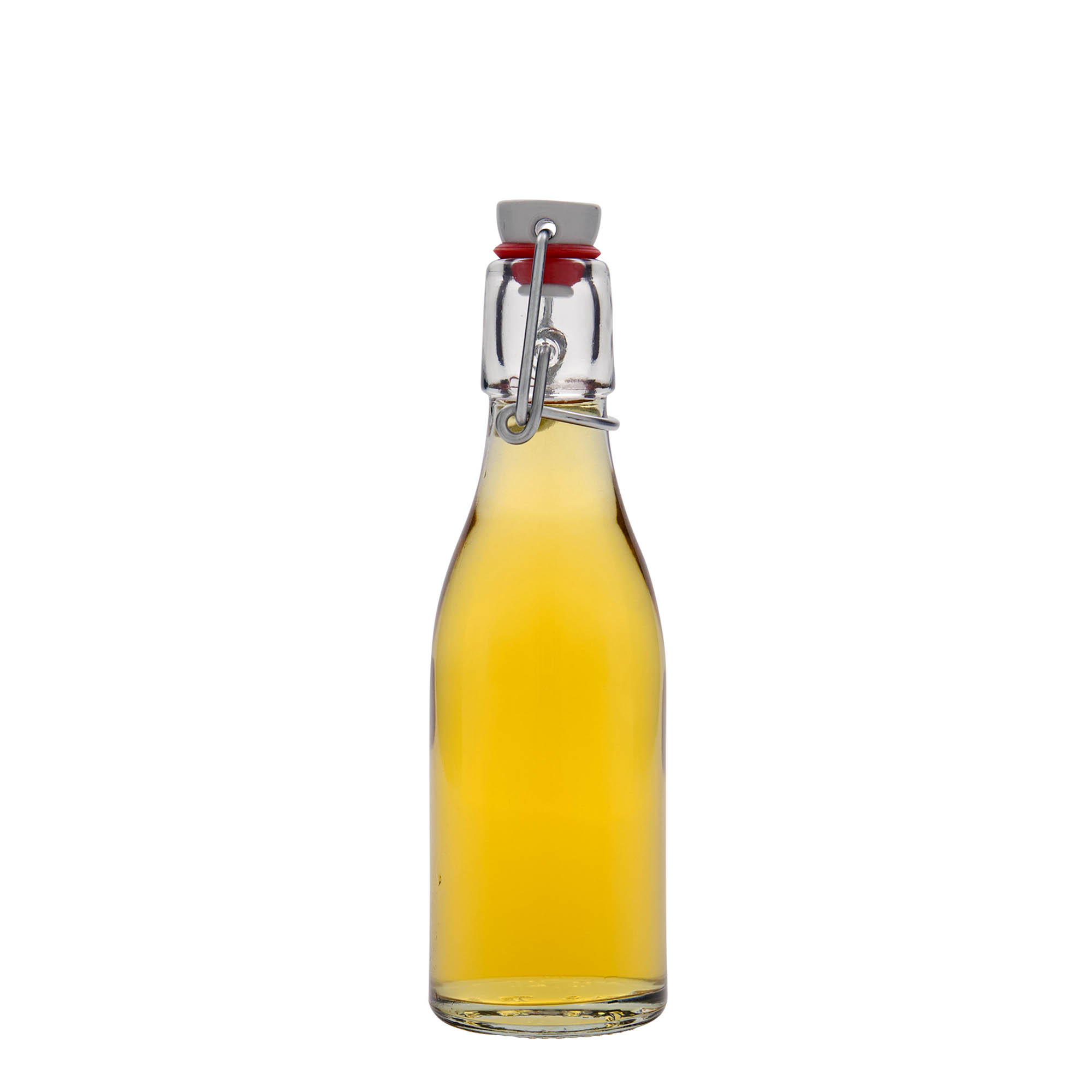 Garrafa de vidro de 200 ml 'Paul', Boca: Fecho de alavanca Garrafa de vidro de 200 ml 'Paul', Boca: Fecho de alavanca