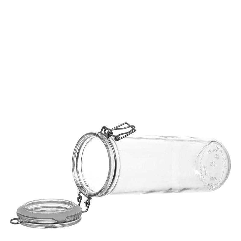 1.360 ml frasco com tampa de arame 'Fido', boca: fecho de arame