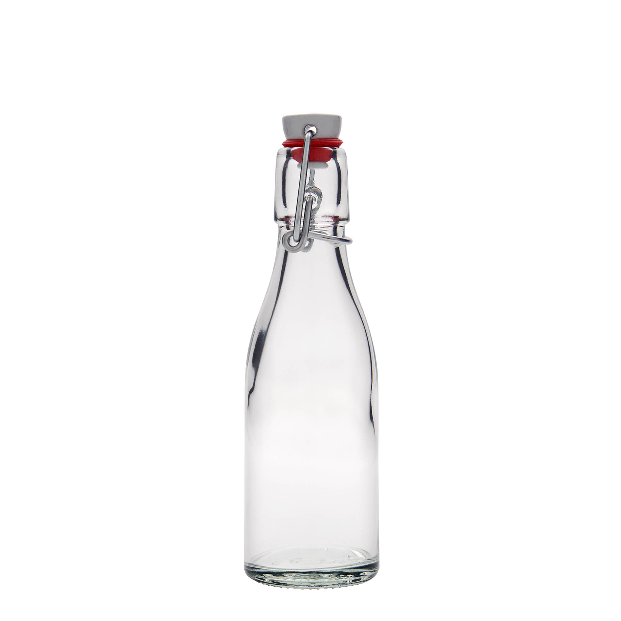 Garrafa de vidro de 200 ml 'Paul', Boca: Fecho de alavanca Garrafa de vidro de 200 ml 'Paul', Boca: Fecho de alavanca