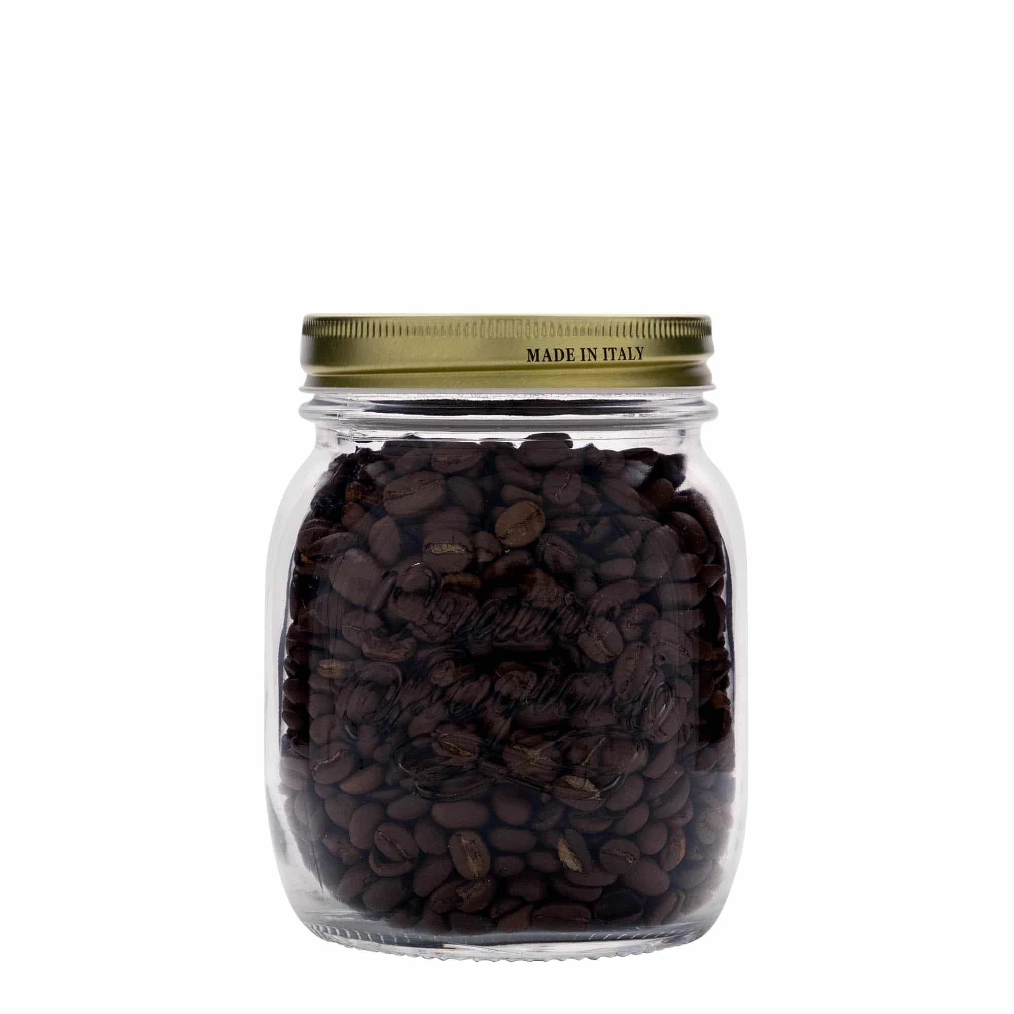 Frasco de vidro de 700 ml 'Quattro Stagioni', boca: tampa de rosca