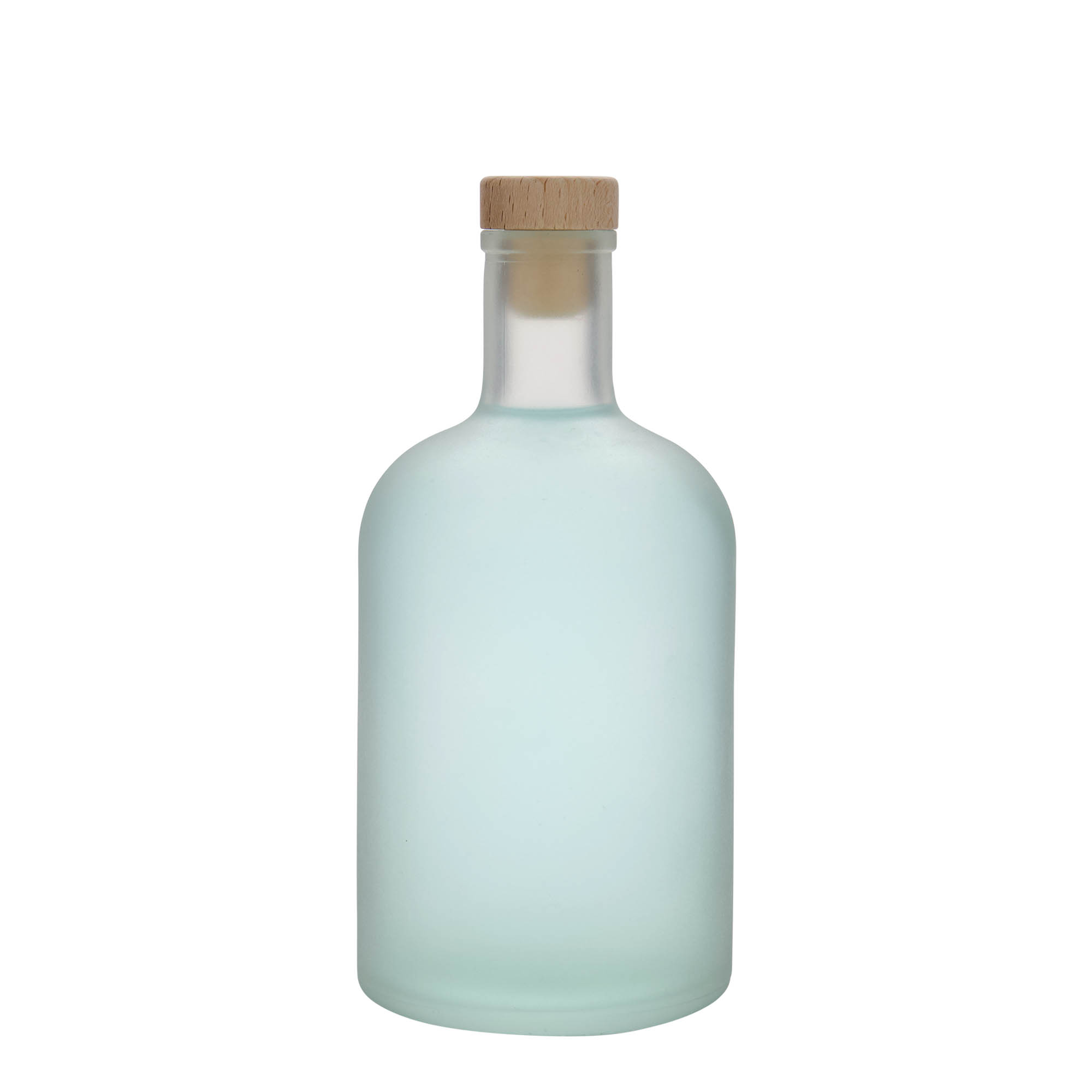 Garrafa de vidro de 700 ml 'Gerardino', gelo, boca: cortiça