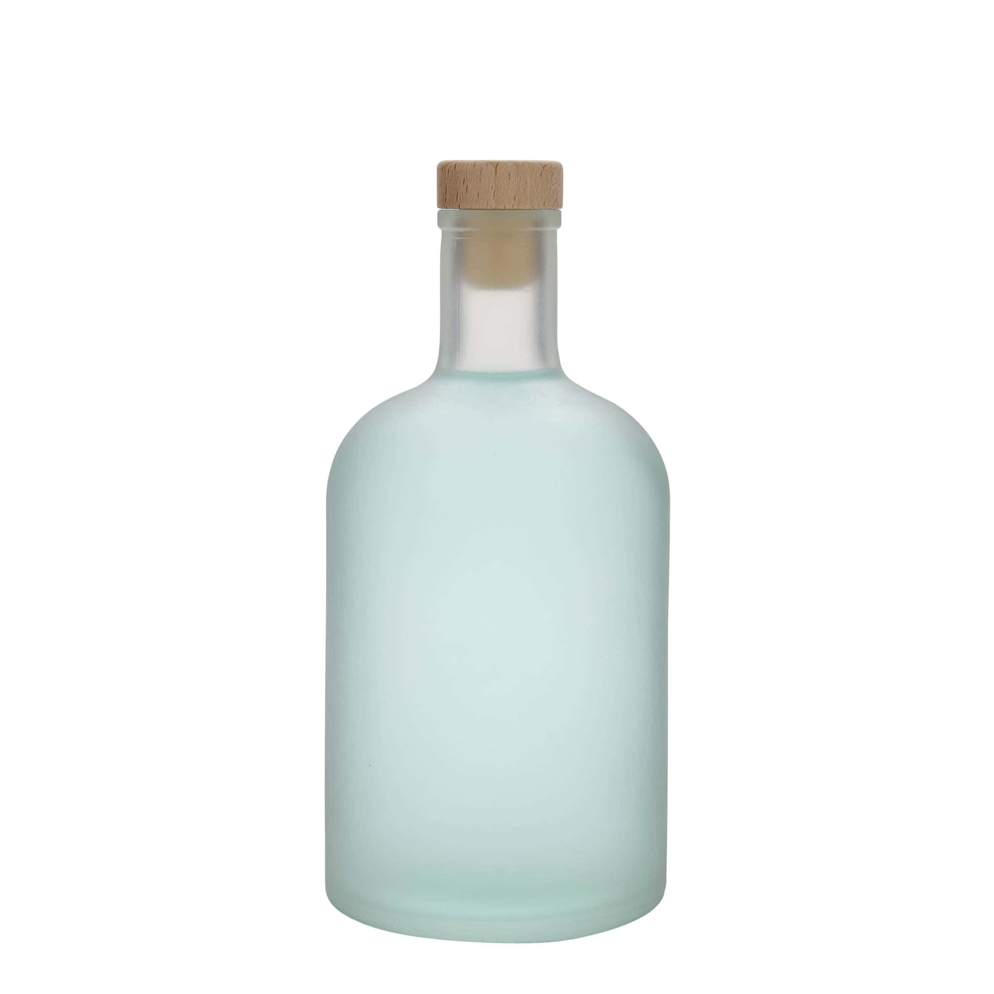 Garrafa de vidro de 700 ml 'Gerardino', gelo, boca: cortiça