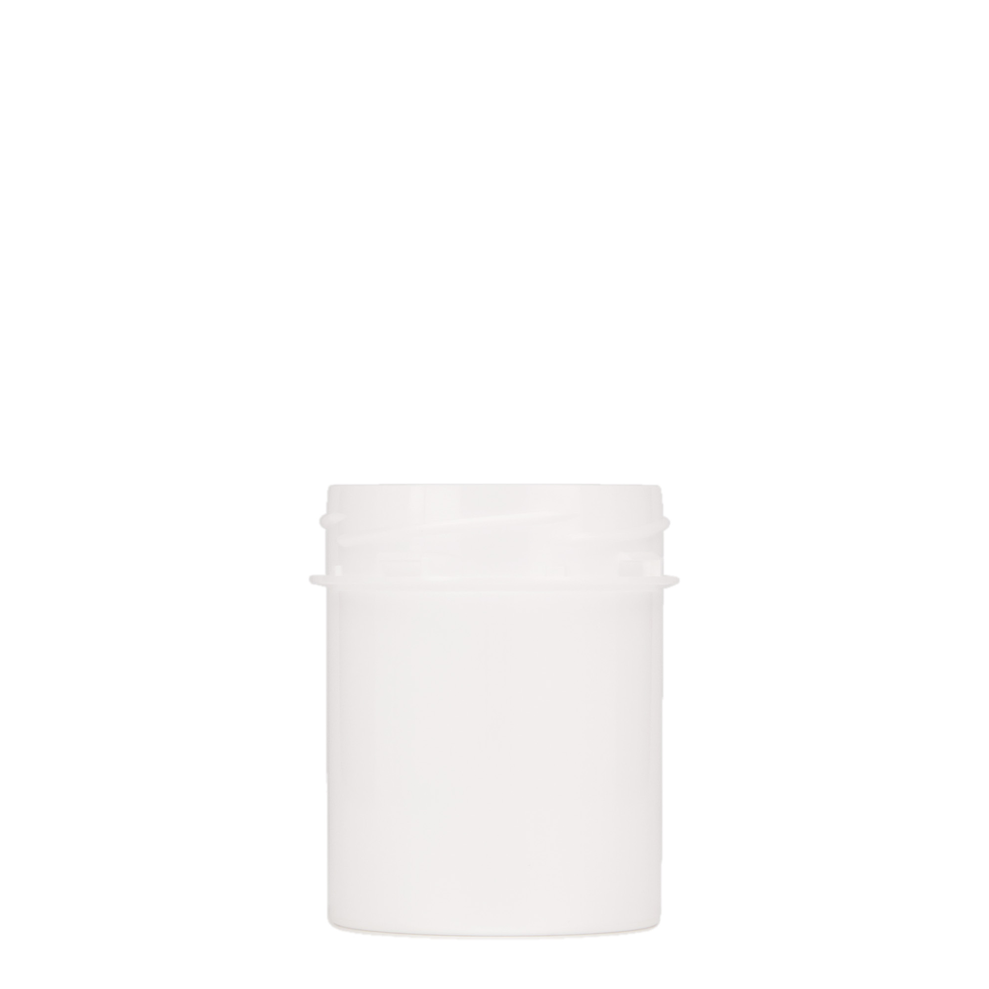 150 ml Boião em plástico 'Securilock', PP, branco, boca: Tampa de rosca 150 ml Boião em plástico 'Securilock', PP, branco, boca: Tampa de rosca
