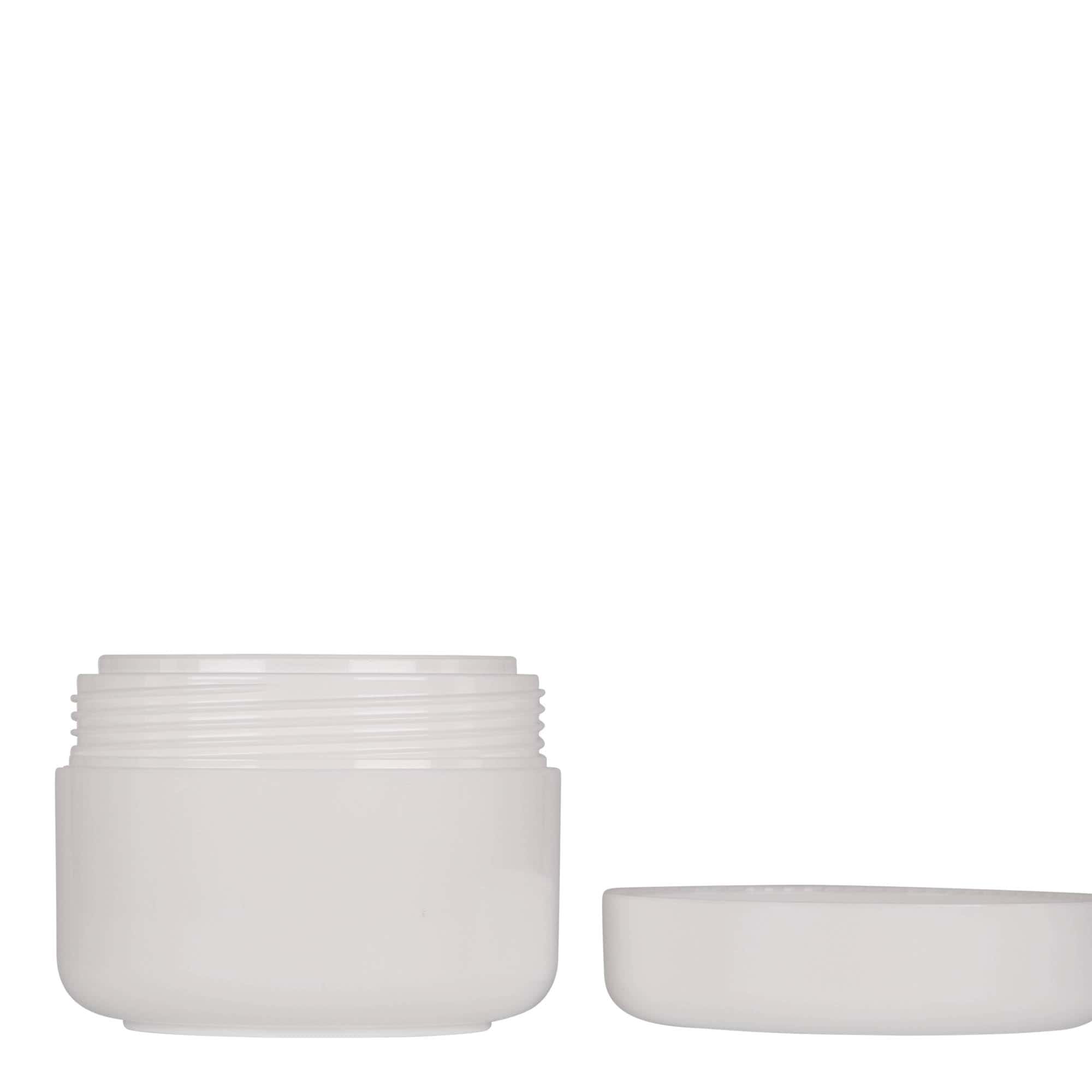 100 ml frasco de plástico 'Bianca', PP, branco, abertura: tampa de rosca