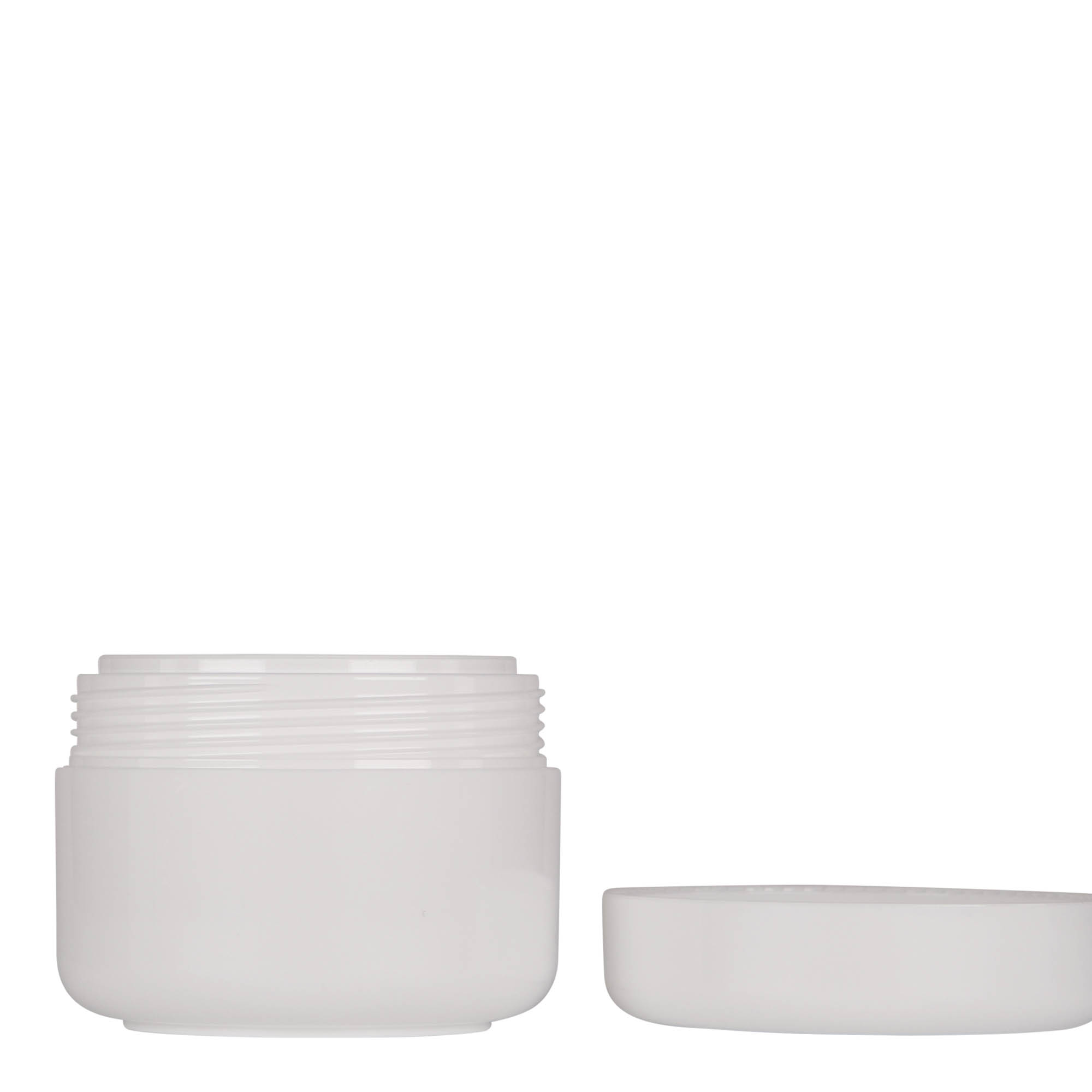 100 ml frasco de plástico 'Bianca', PP, branco, abertura: tampa de rosca