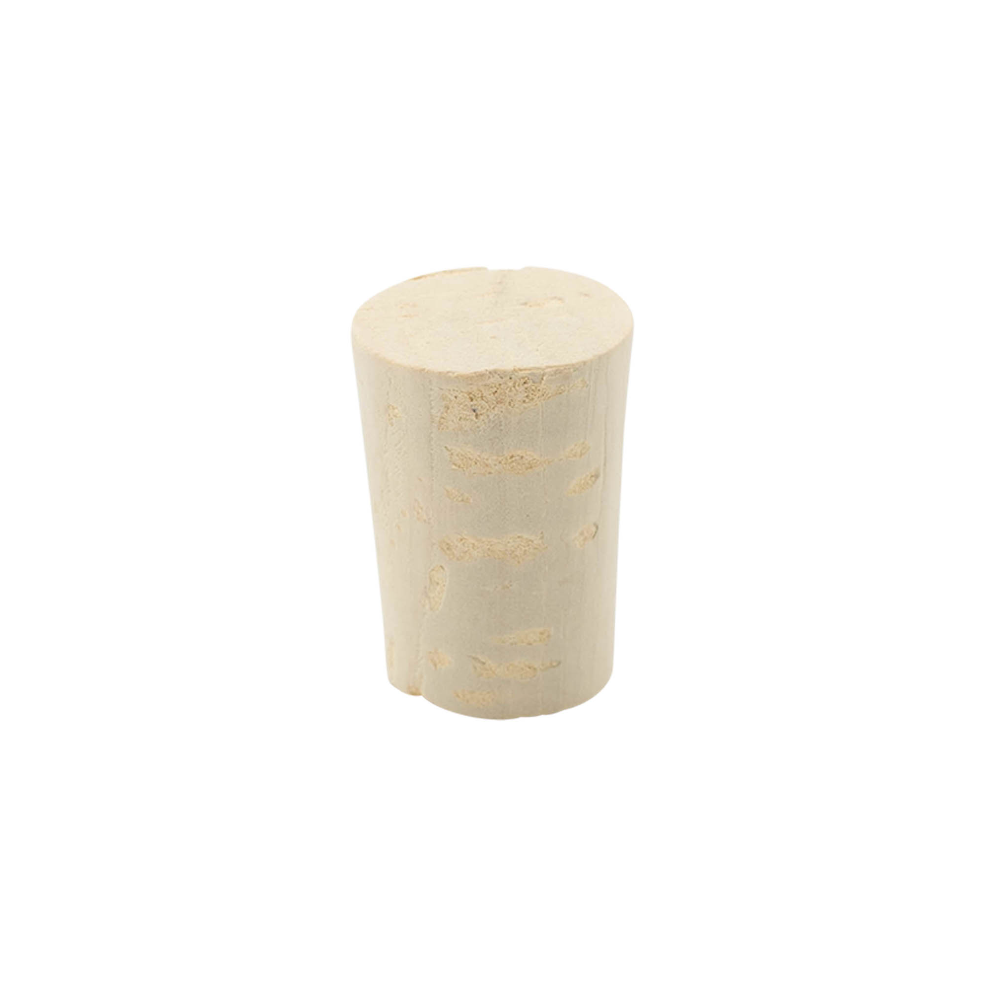 Rolha cónica 19-23 x 33, cortiça natural, branqueada, para gargalo: cortiça